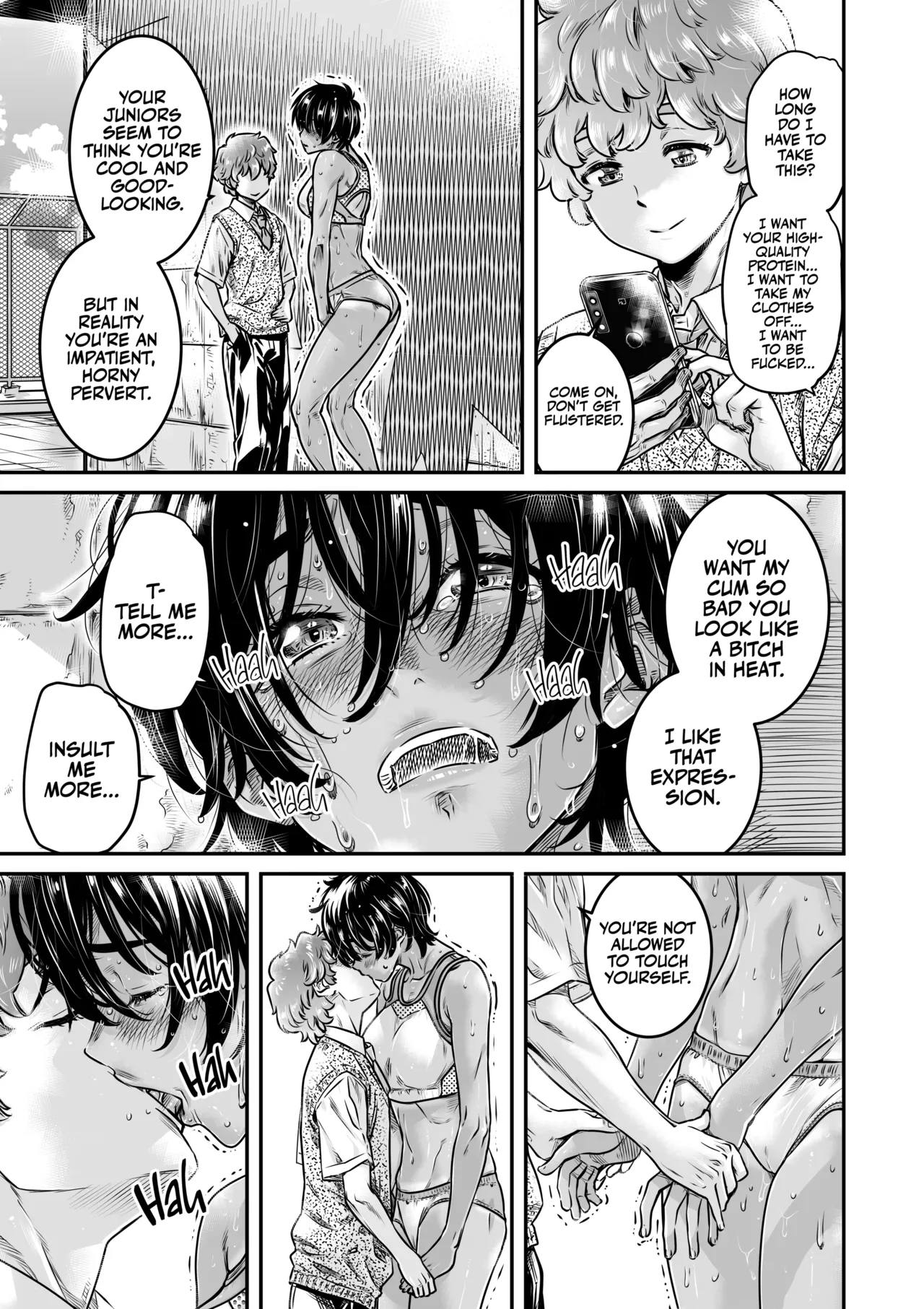 [Burning Shimai (MARUTA)] Shinchou 175cm no Rikujou Joshi wa Kouhai Danshi no Seishi o Chitsu ni Tameta mama Hashiritai | Tall Track and Field Girl Wants Junior's Cum in Her Pussy [English] {2d-market.com} [Decensored] [Digital] 图片编号 14