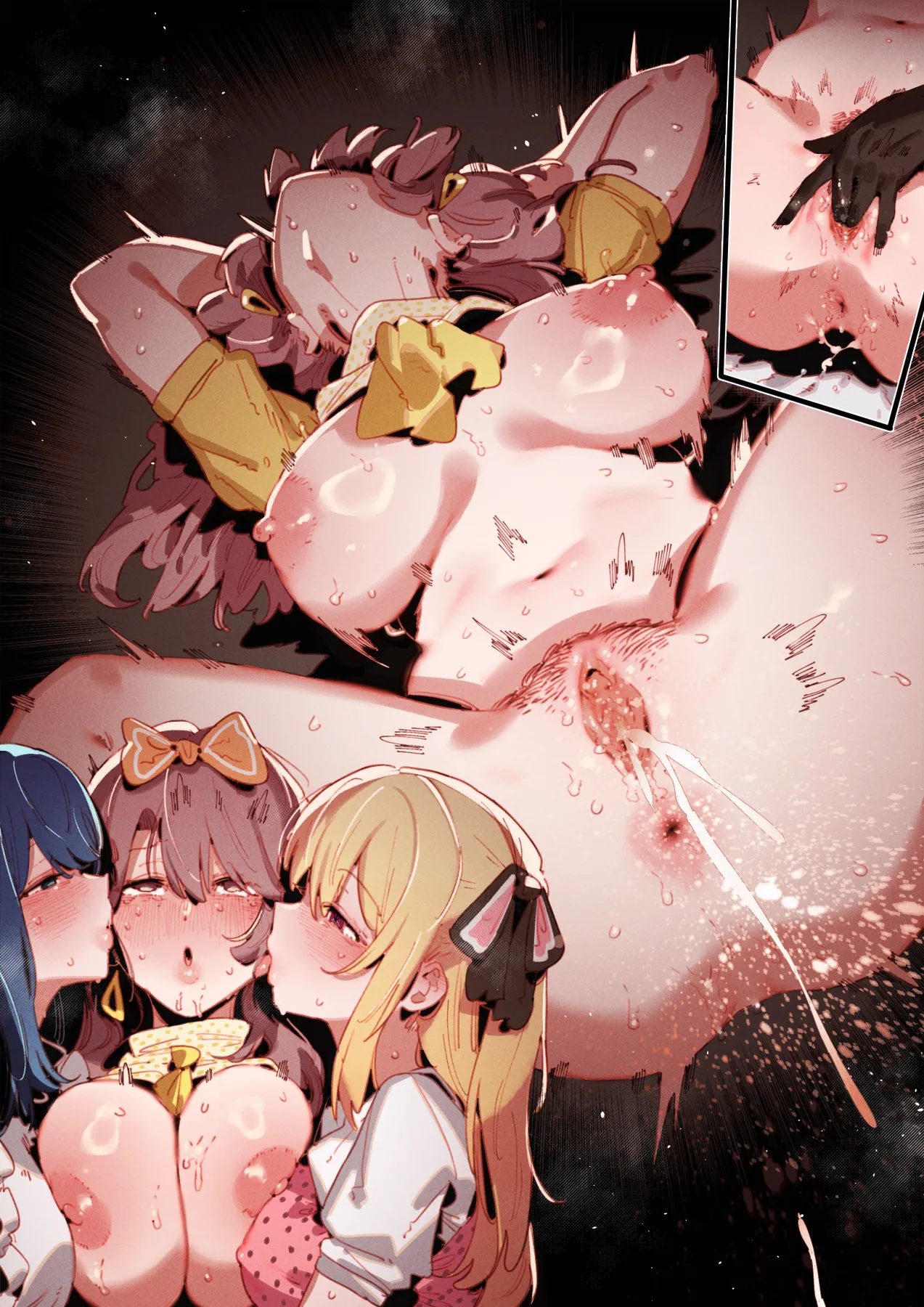 [GSUS] 01-24_Akane &...😎🍆💢 & _Kana &...👒🍆💢 & Miyako (Oshi no Ko) [Chinese] 图片编号 127