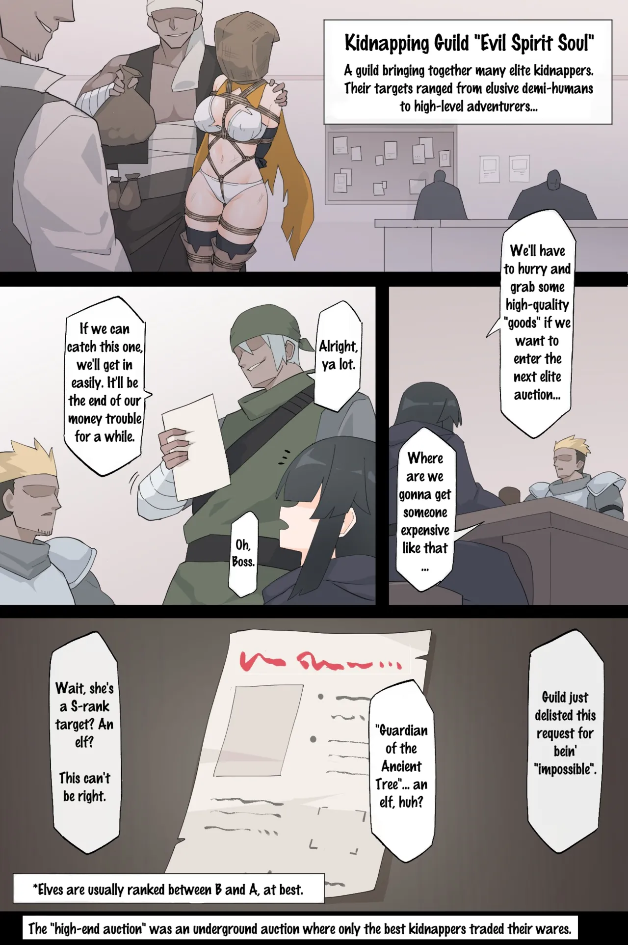 [Rioreori] The Kidnappers' Guild and the Forest Guardian [English] 이미지 번호 1