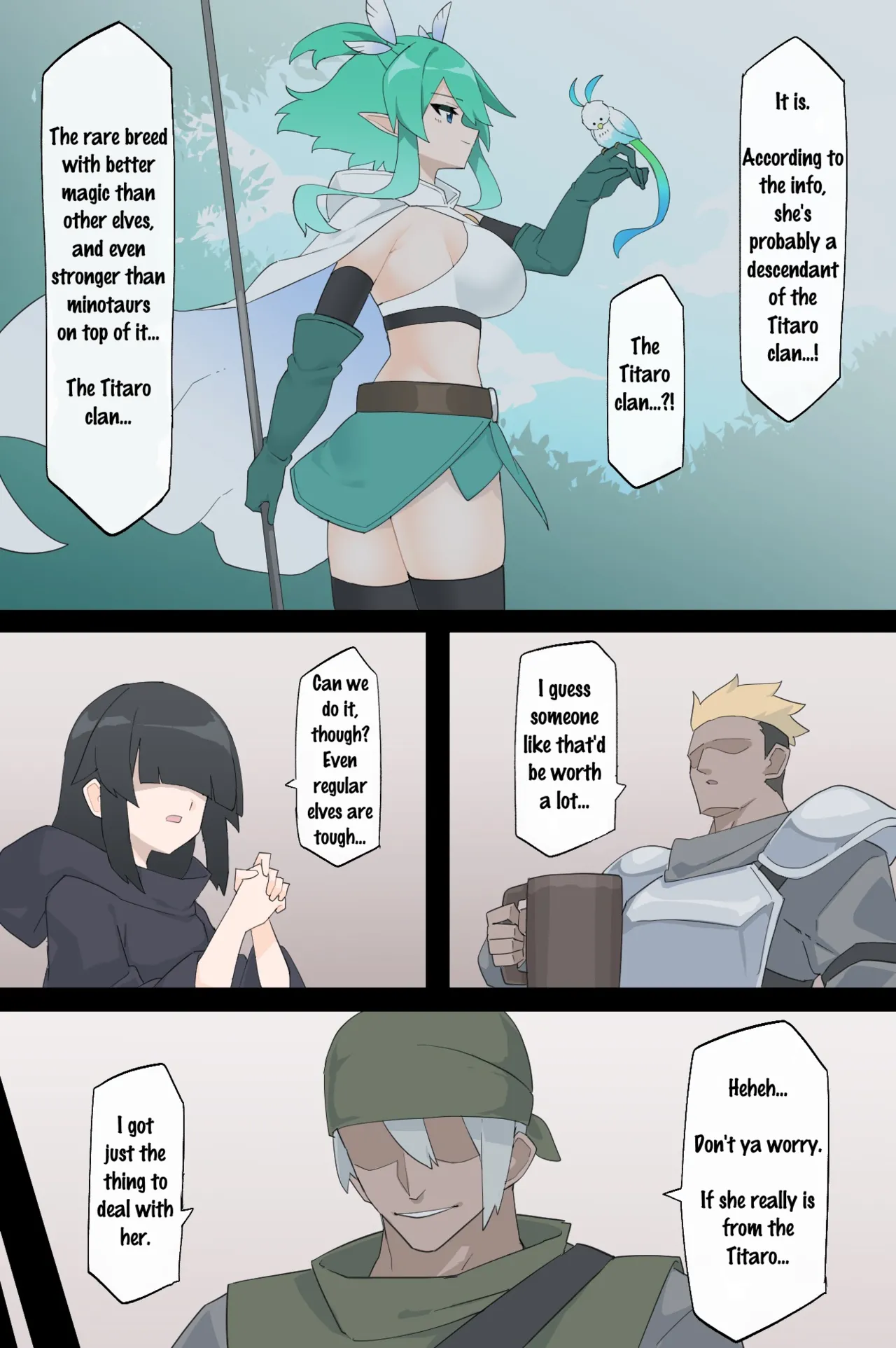 [Rioreori] The Kidnappers' Guild and the Forest Guardian [English] 이미지 번호 2