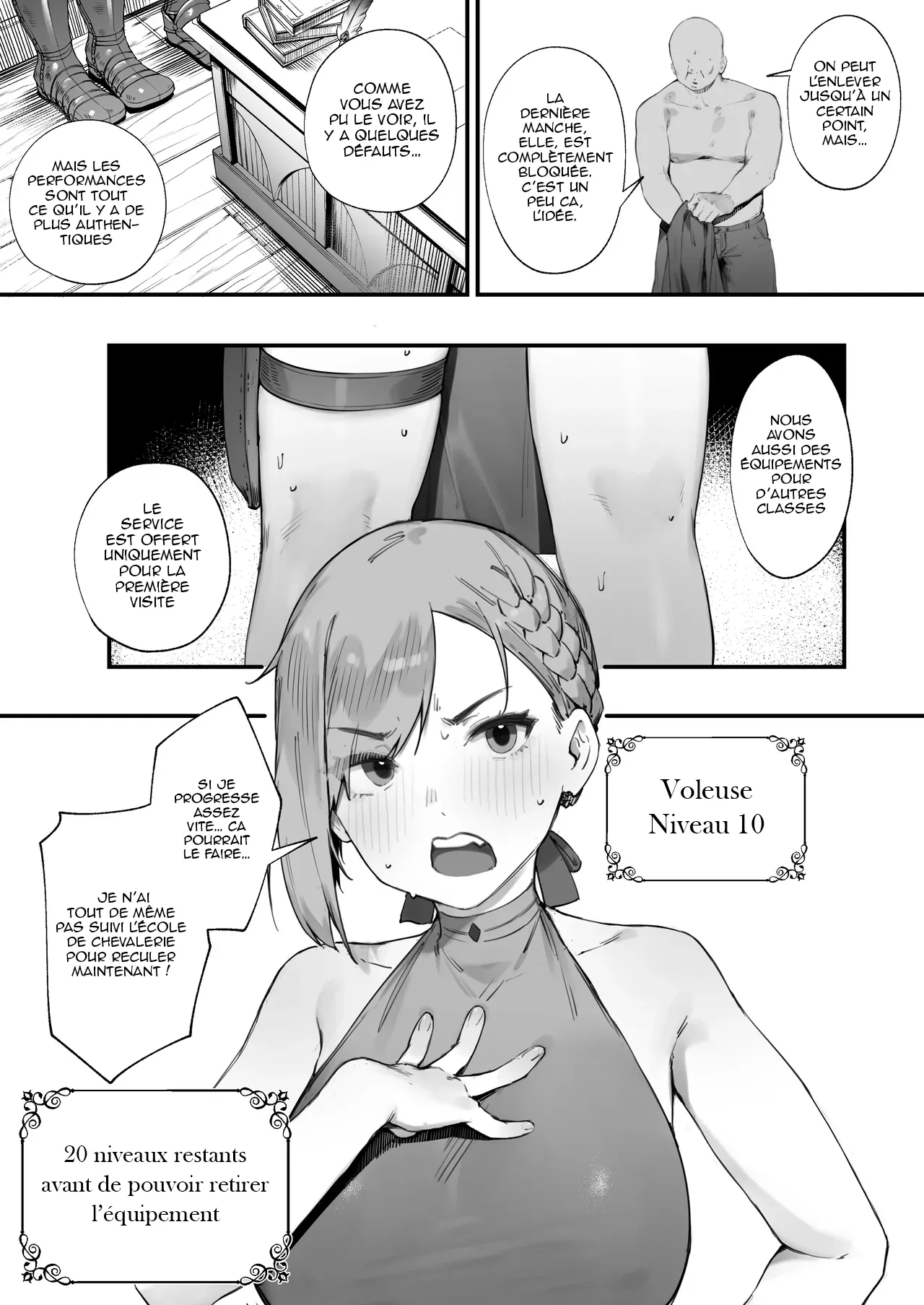 [Nigiri Usagi] Histoire d’une chatte brisée par un équipement absurde [FRENCH] 1-8 画像番号 9