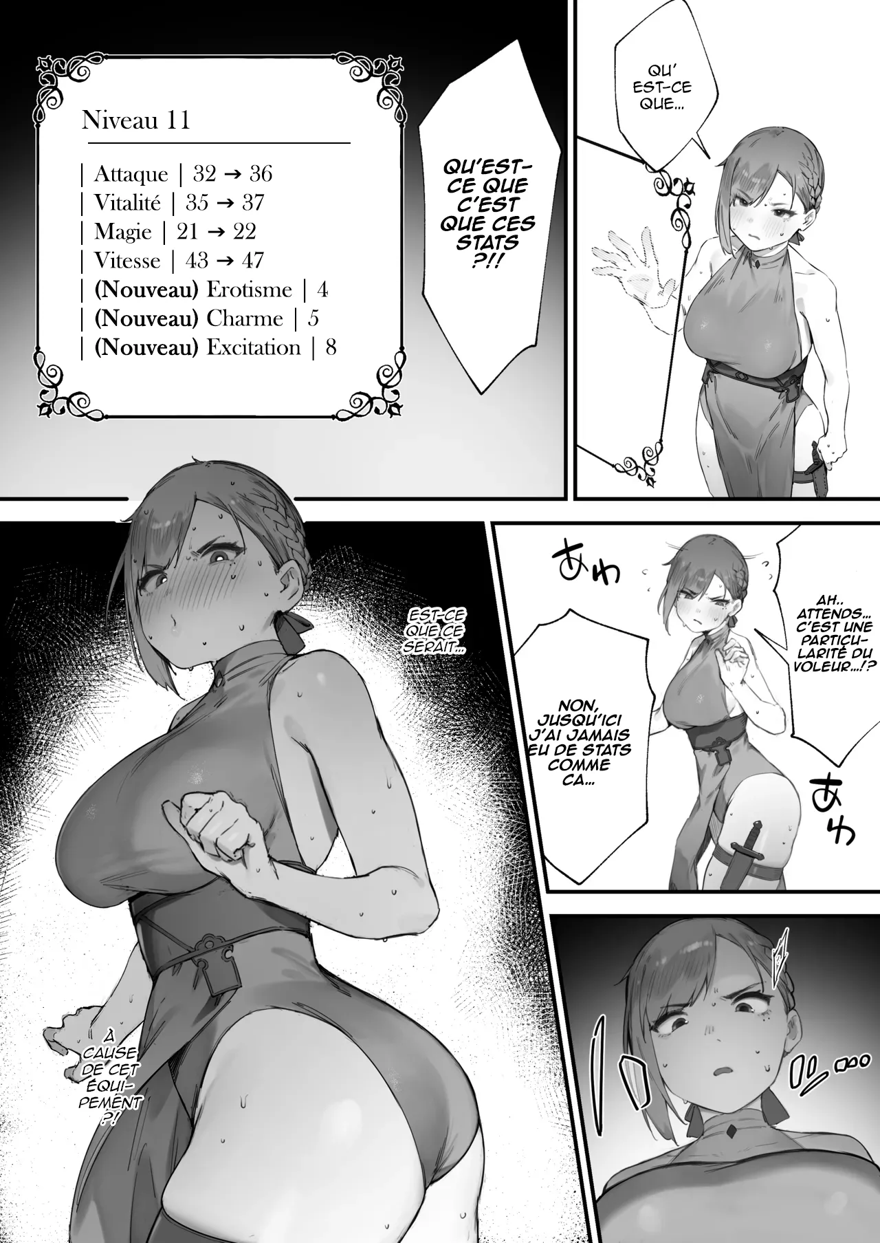 [Nigiri Usagi] Histoire d’une chatte brisée par un équipement absurde [FRENCH] 1-8 画像番号 11