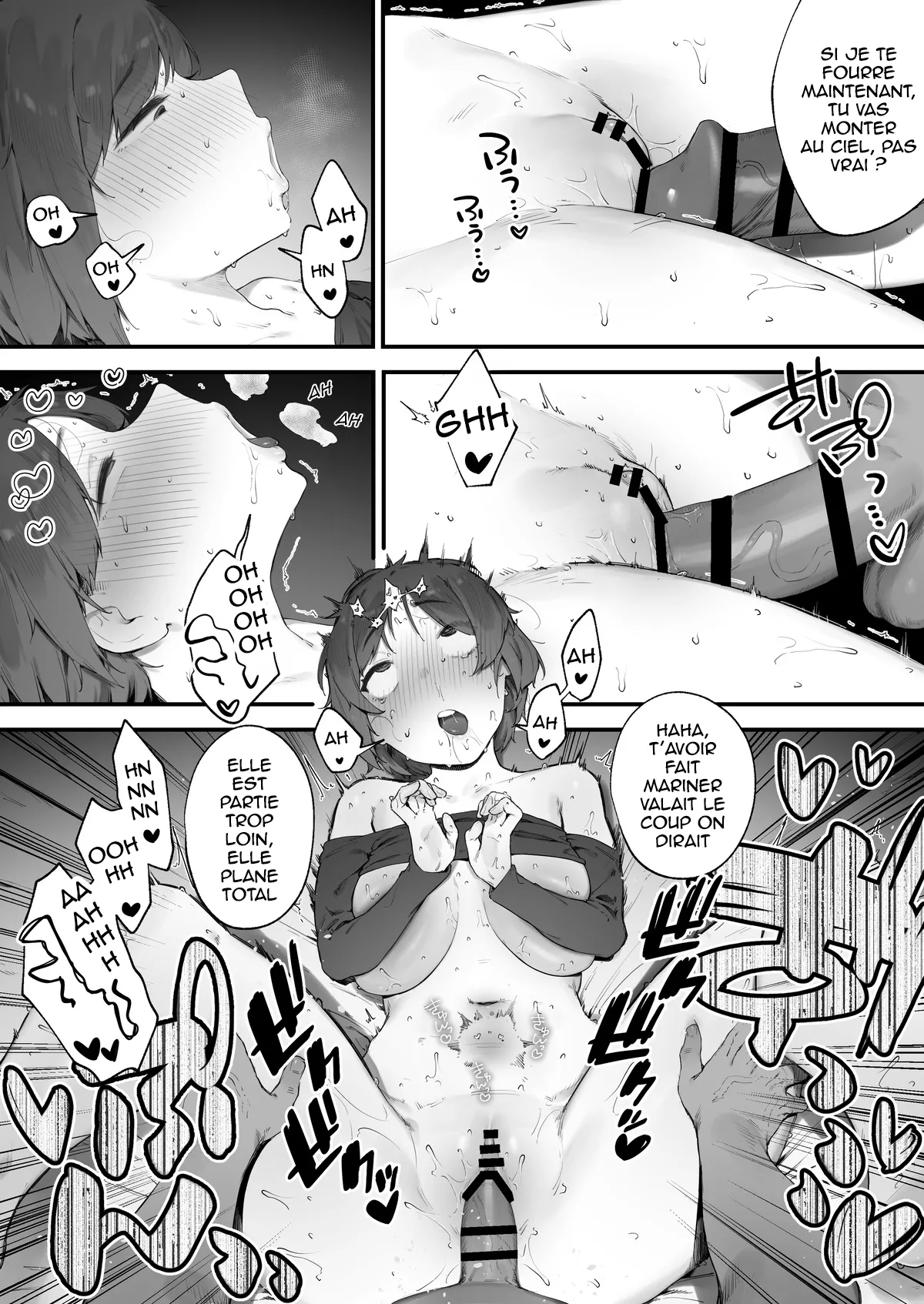 [Nigiri Usagi] Histoire d’une chatte brisée par un équipement absurde [FRENCH] 1-8 画像番号 60