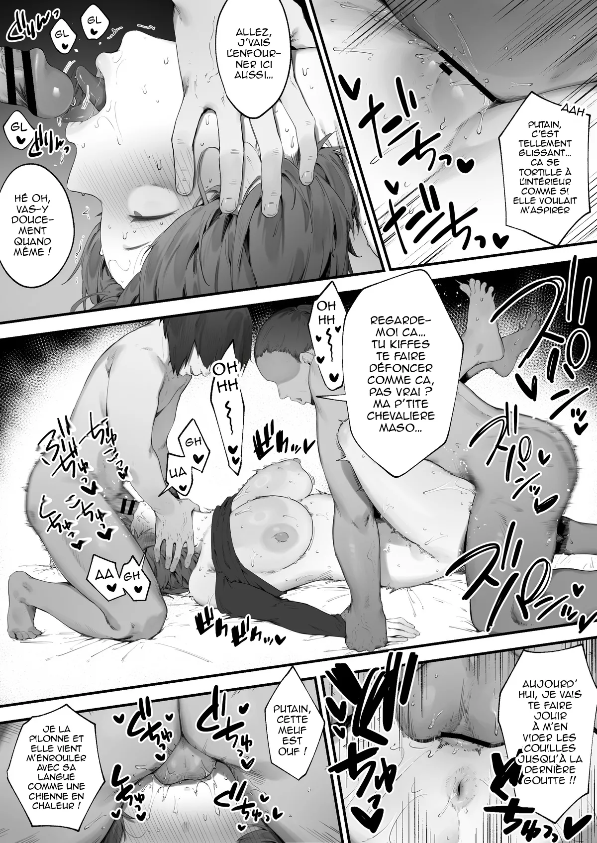 [Nigiri Usagi] Histoire d’une chatte brisée par un équipement absurde [FRENCH] 1-8 画像番号 61