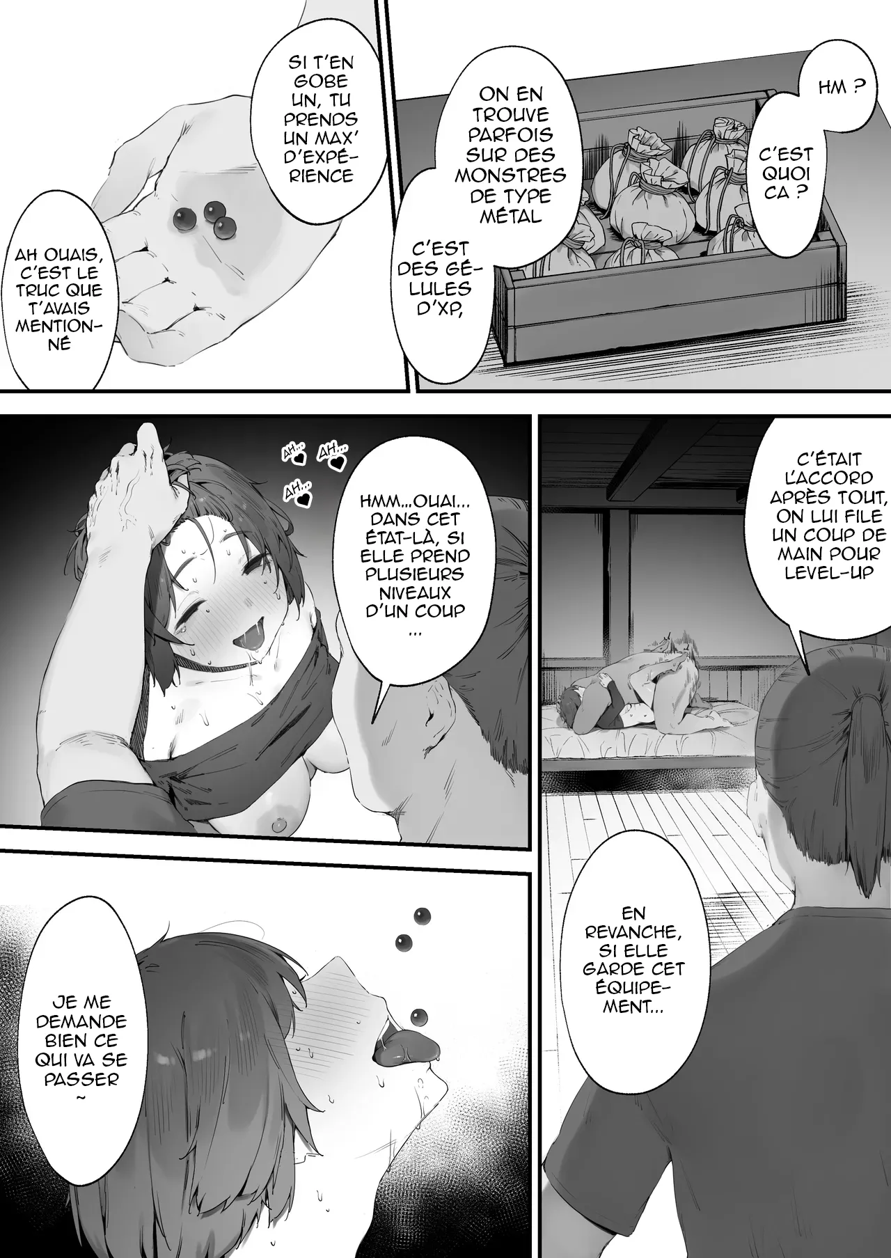 [Nigiri Usagi] Histoire d’une chatte brisée par un équipement absurde [FRENCH] 1-8 画像番号 71