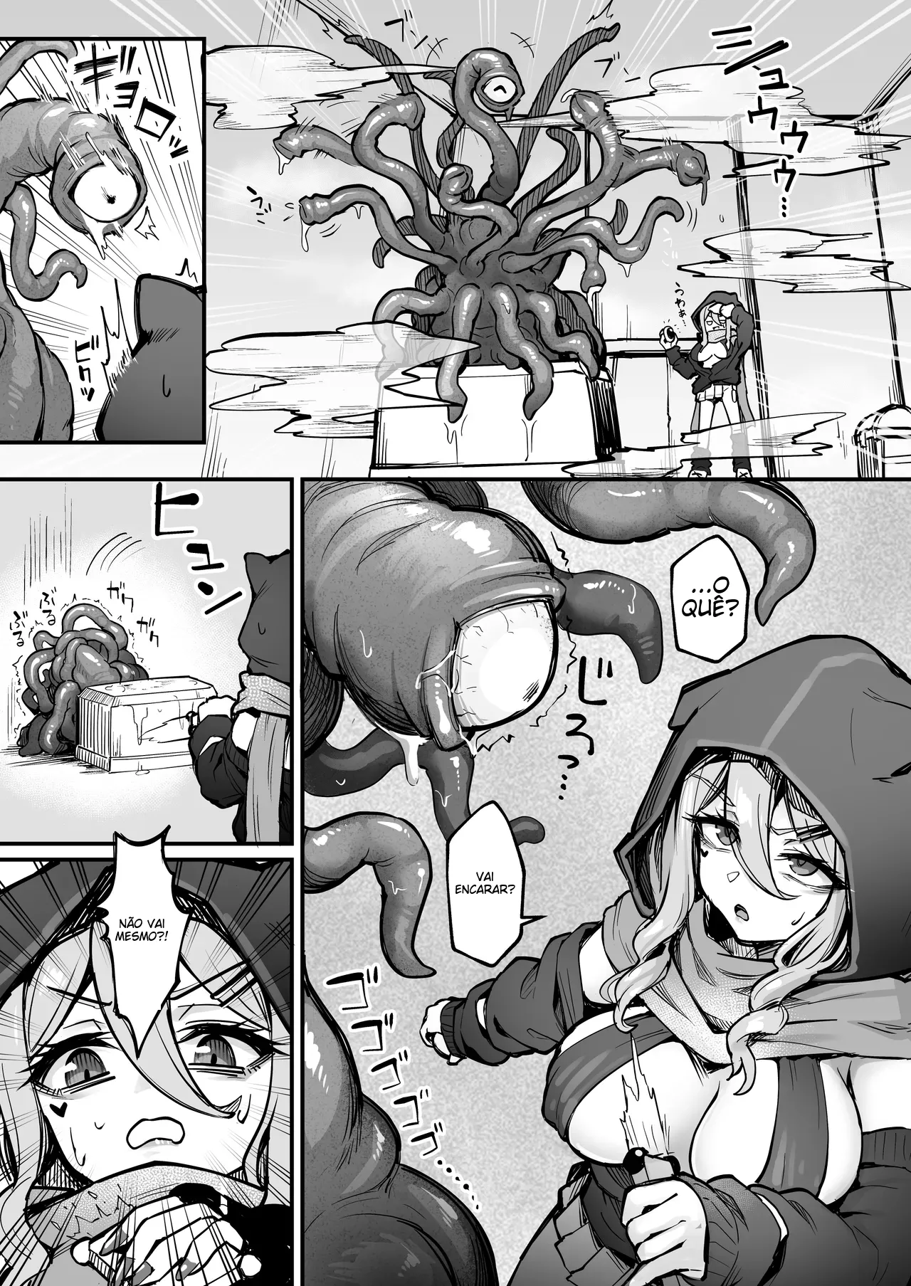 [Naminori Navy (ebinavy)] Hukan Gyaru ga Syokusyu de Hatu Akume suru Hanasi [Digital] [Portuguese-BR] 이미지 번호 4