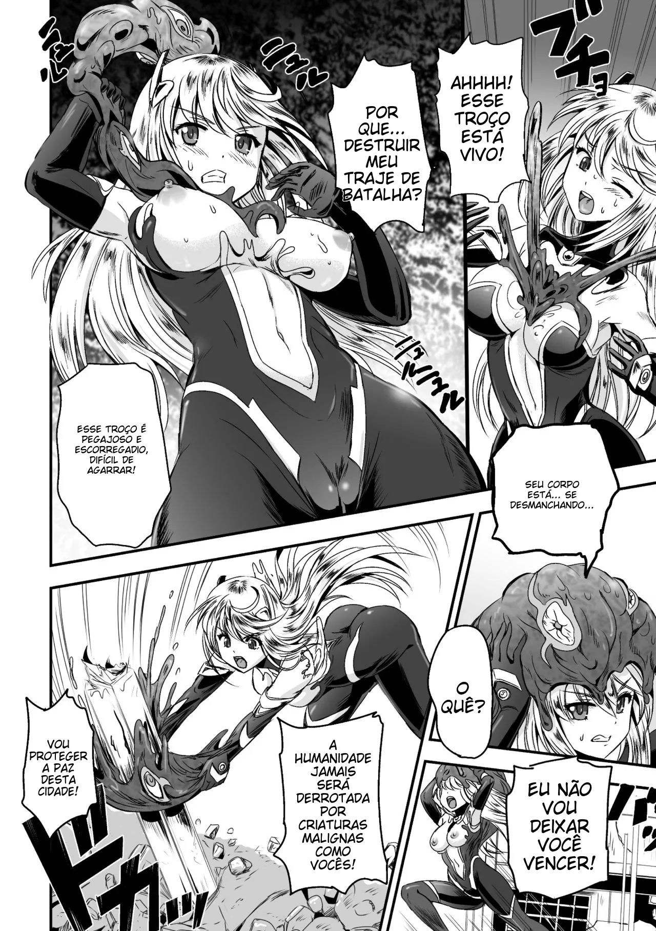 [Kanno Takashi] Ancelewd Heart (2D Comic Magazine Shokushu Yoroi ni Zenshin o Okasare Mugen Zecchou! Vol. 5) [Portuguese-BR] [Digital] 이미지 번호 3