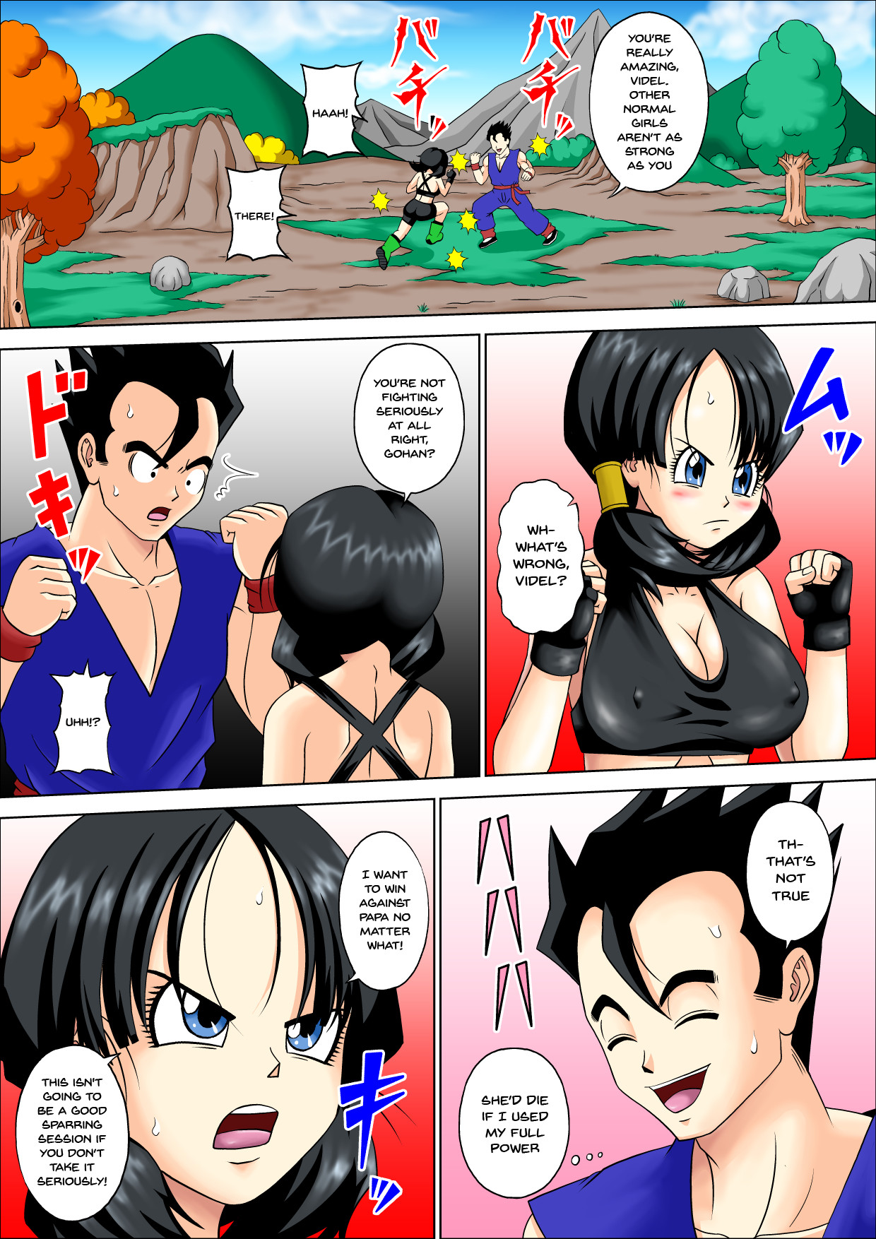 [Pyramid House (Muscleman)] SPARRING FUCK (Dragon Ball Z) [English] {Doujins.com} 이미지 번호 12