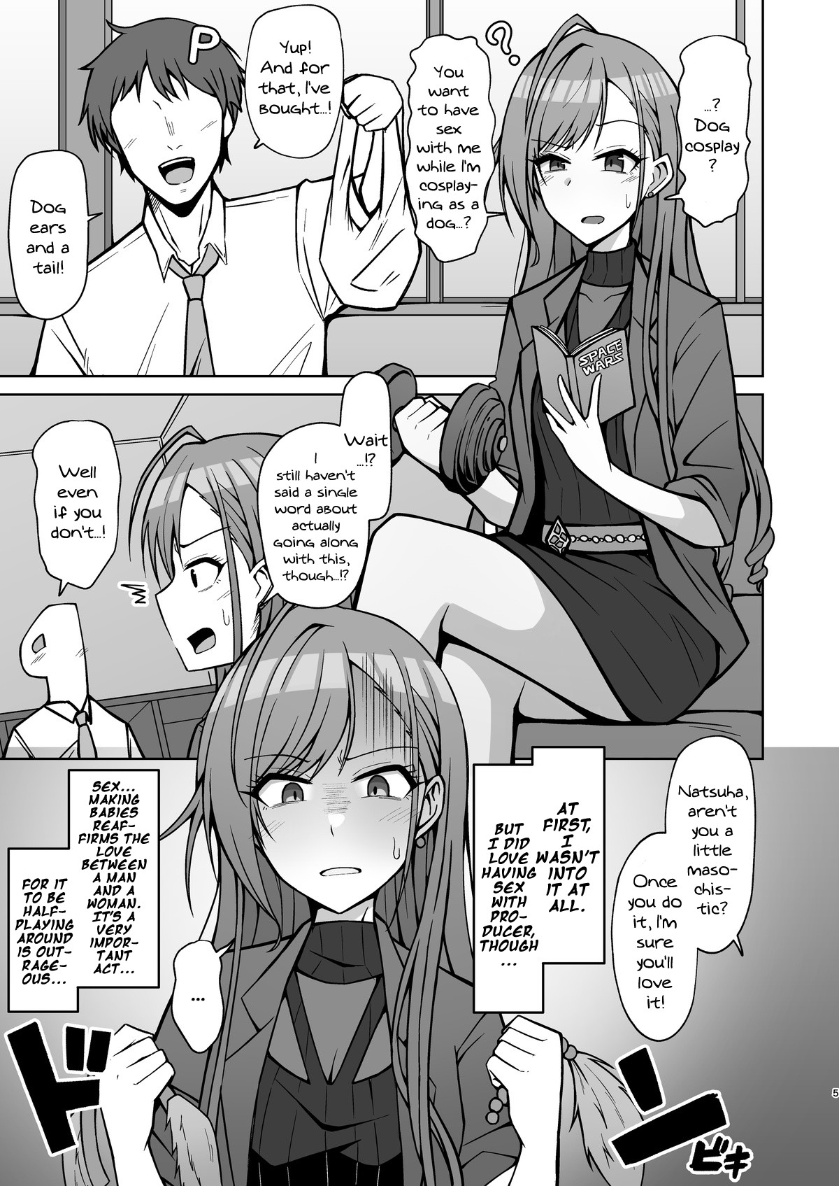 [Gaikotsu no Spare Rib (Kurohagane)] InuCos H tte Sugoi no yo! | Fucking While Dressed Like a Dog Feels Amazing! (THE iDOLM@STER: Shiny Colors) [English] {Doujins.com} [Digital] image number 4