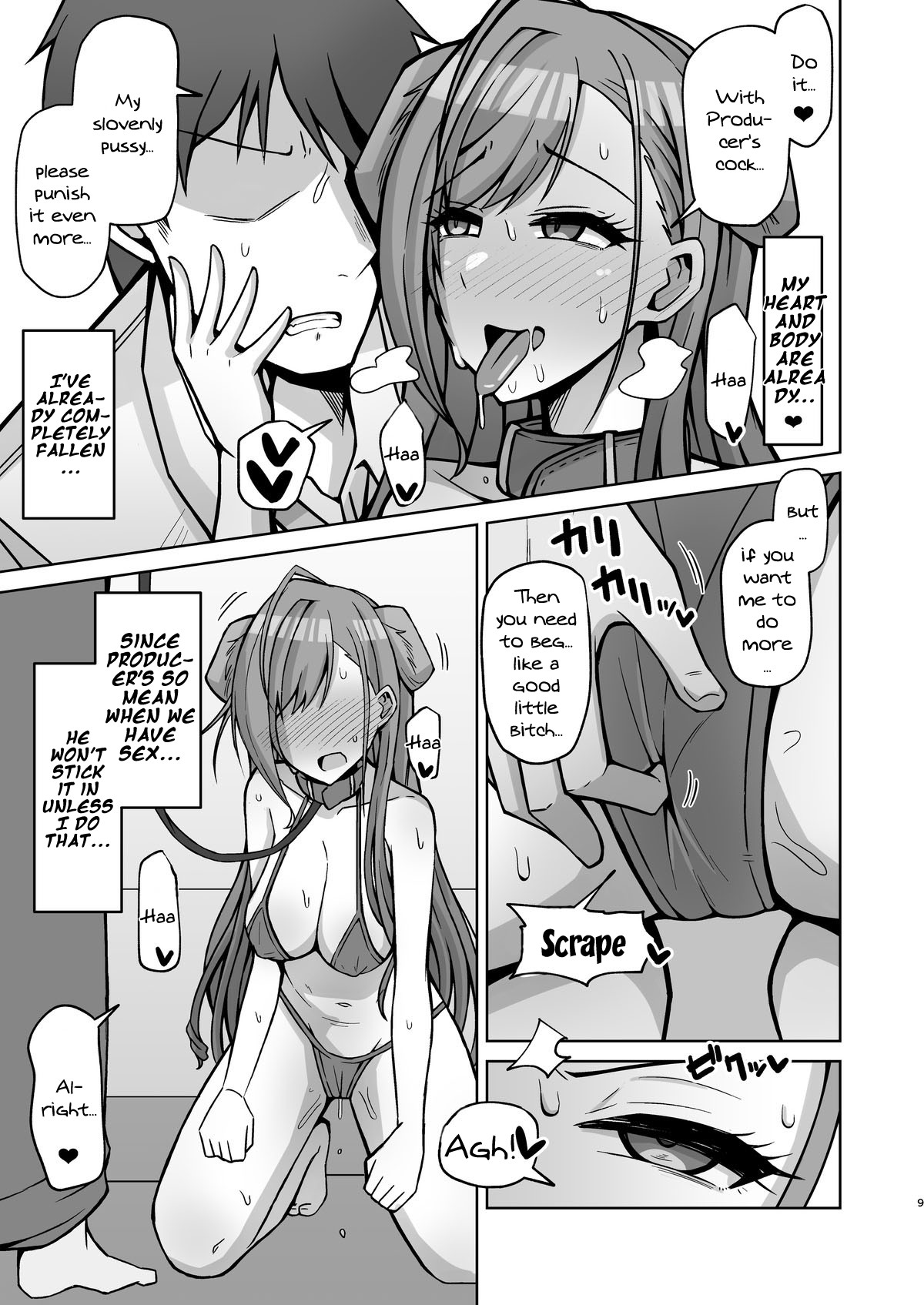 [Gaikotsu no Spare Rib (Kurohagane)] InuCos H tte Sugoi no yo! | Fucking While Dressed Like a Dog Feels Amazing! (THE iDOLM@STER: Shiny Colors) [English] {Doujins.com} [Digital] image number 8