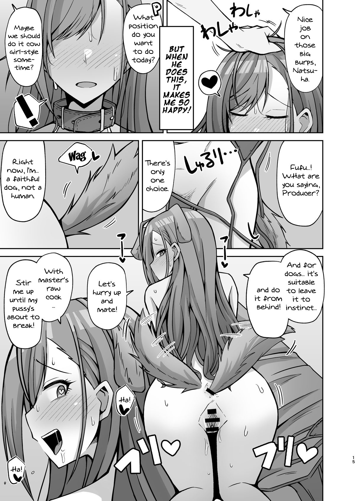 [Gaikotsu no Spare Rib (Kurohagane)] InuCos H tte Sugoi no yo! | Fucking While Dressed Like a Dog Feels Amazing! (THE iDOLM@STER: Shiny Colors) [English] {Doujins.com} [Digital] image number 14