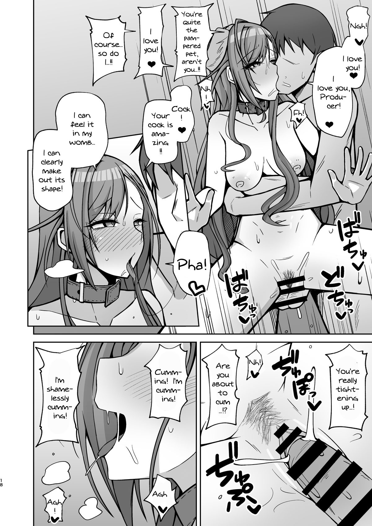 [Gaikotsu no Spare Rib (Kurohagane)] InuCos H tte Sugoi no yo! | Fucking While Dressed Like a Dog Feels Amazing! (THE iDOLM@STER: Shiny Colors) [English] {Doujins.com} [Digital] image number 17