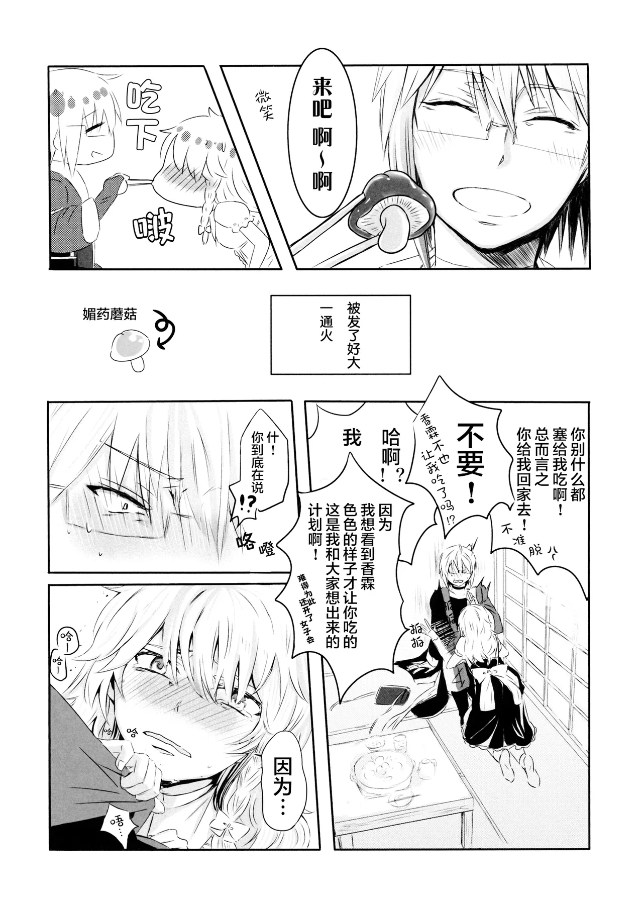 (C95) [Chii-sama Koubou (Popoyan)] mushroom (Touhou Project) [中文翻译] [白杨汉化组] 图片编号 7