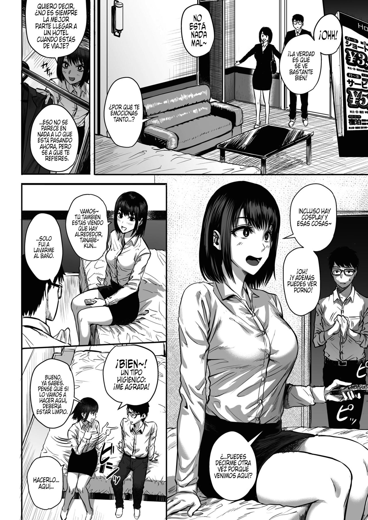 [SGK] Ashita wa Yasumi dashi | Después de todo, mañana tenemos el día libre (COMIC HOTMILK 2019-02) [Spanish] [Centurion Scans] [Digital] изображение № 6