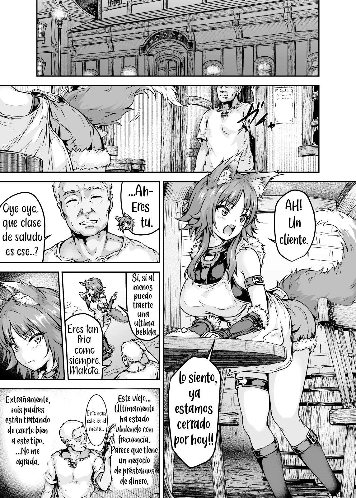 [Sazareito (Ohnaka Ito)] Mesuinu Keiyaku Kairaku Ochi Makoto (Princess Connect! Re:Dive) [Spanish] [Digital] 图片编号 2