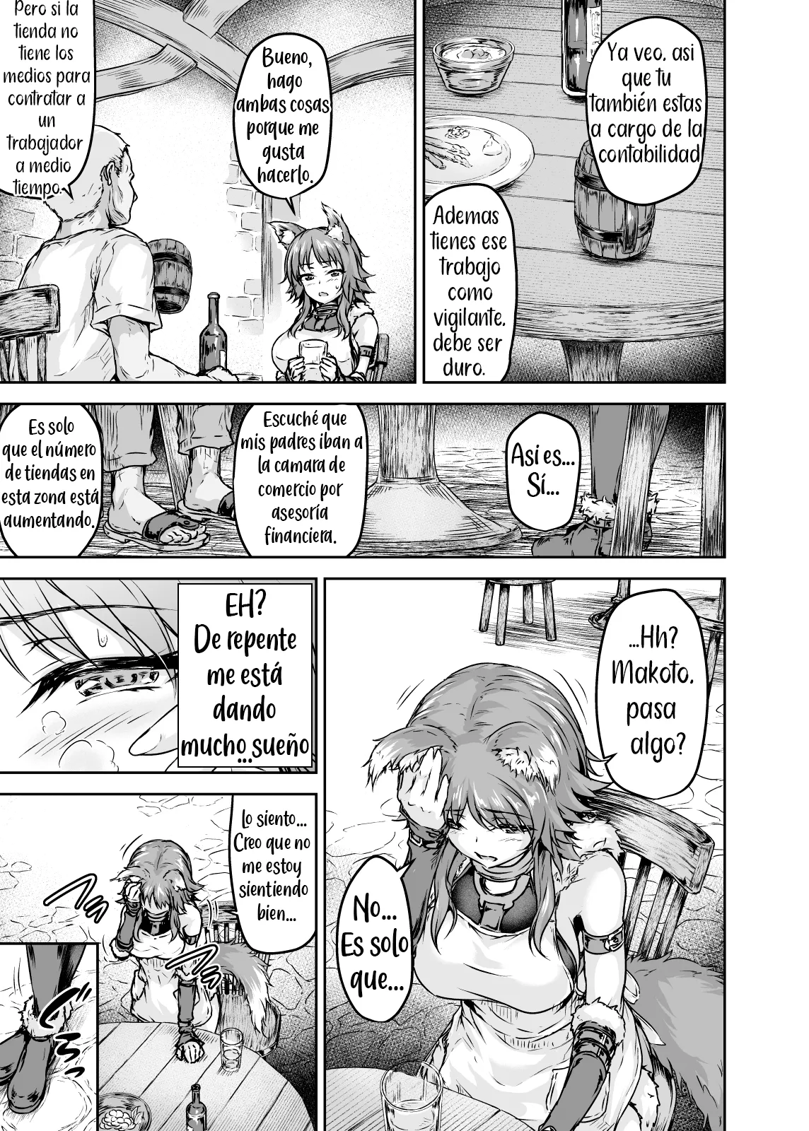 [Sazareito (Ohnaka Ito)] Mesuinu Keiyaku Kairaku Ochi Makoto (Princess Connect! Re:Dive) [Spanish] [Digital] 图片编号 4