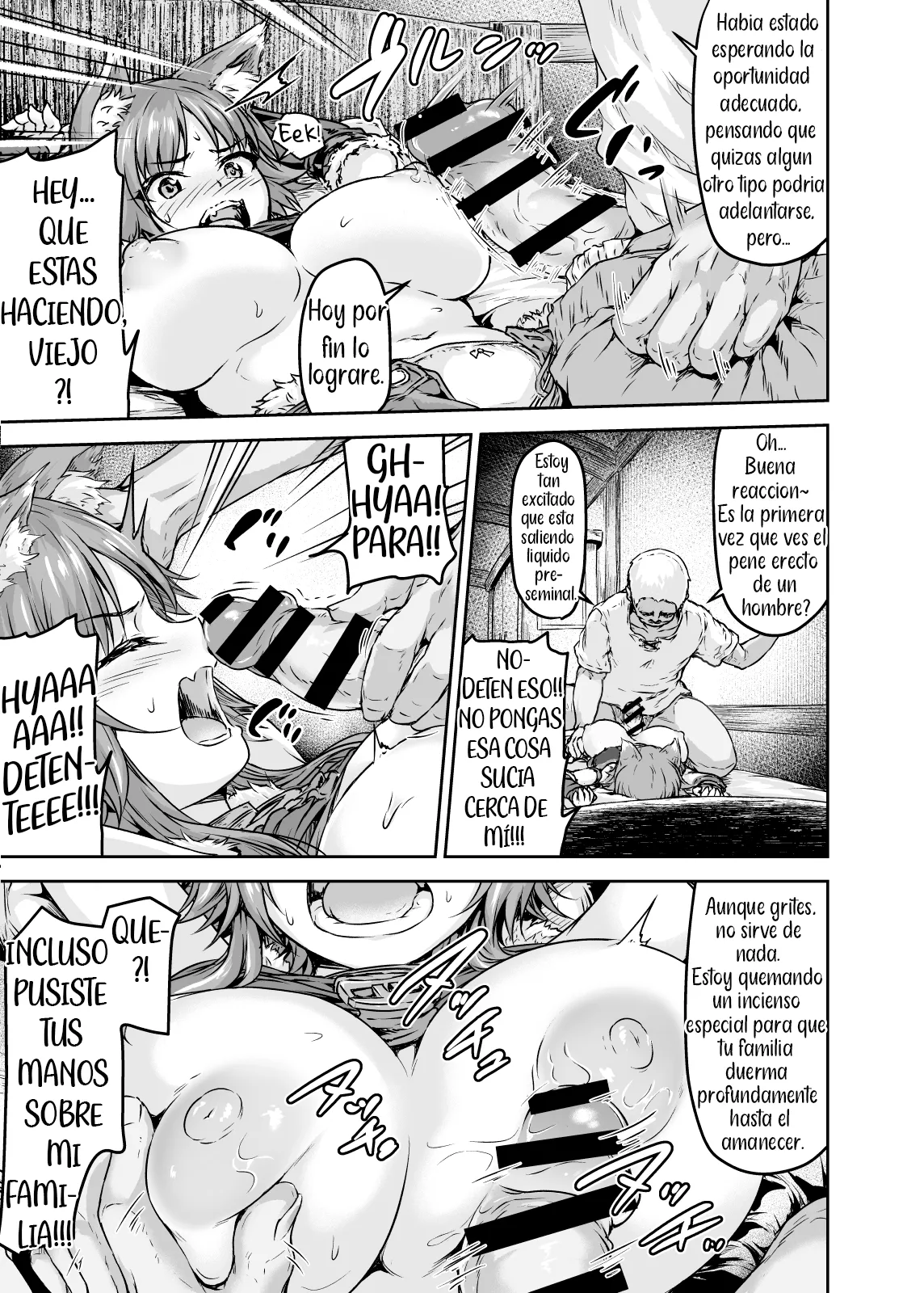 [Sazareito (Ohnaka Ito)] Mesuinu Keiyaku Kairaku Ochi Makoto (Princess Connect! Re:Dive) [Spanish] [Digital] 图片编号 8