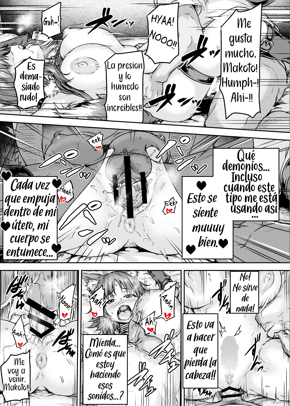 [Sazareito (Ohnaka Ito)] Mesuinu Keiyaku Kairaku Ochi Makoto (Princess Connect! Re:Dive) [Spanish] [Digital] 图片编号 14