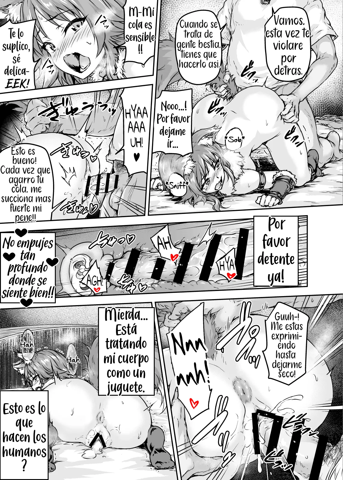 [Sazareito (Ohnaka Ito)] Mesuinu Keiyaku Kairaku Ochi Makoto (Princess Connect! Re:Dive) [Spanish] [Digital] 图片编号 16