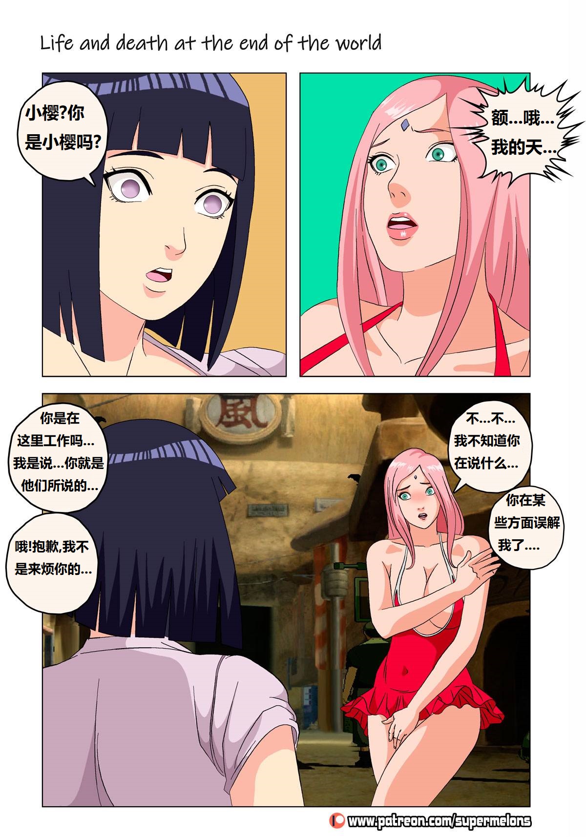 [Super Melons] Life and death at the end of the world(Naruto)死和生：在世界尽头[狄更斯翻译] numero di immagine  15
