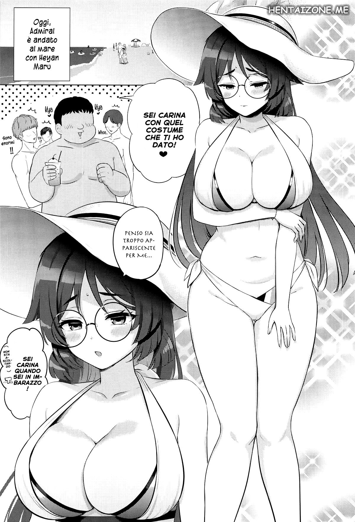 (C104) [Nanairo no Neribukuro (Nanashiki Fuka)] Heian Maru no Suibun Hokyuu | L' Idratazione di Heian Maru (Kantai Collection -KanColle-) [Italian] numero di immagine  3