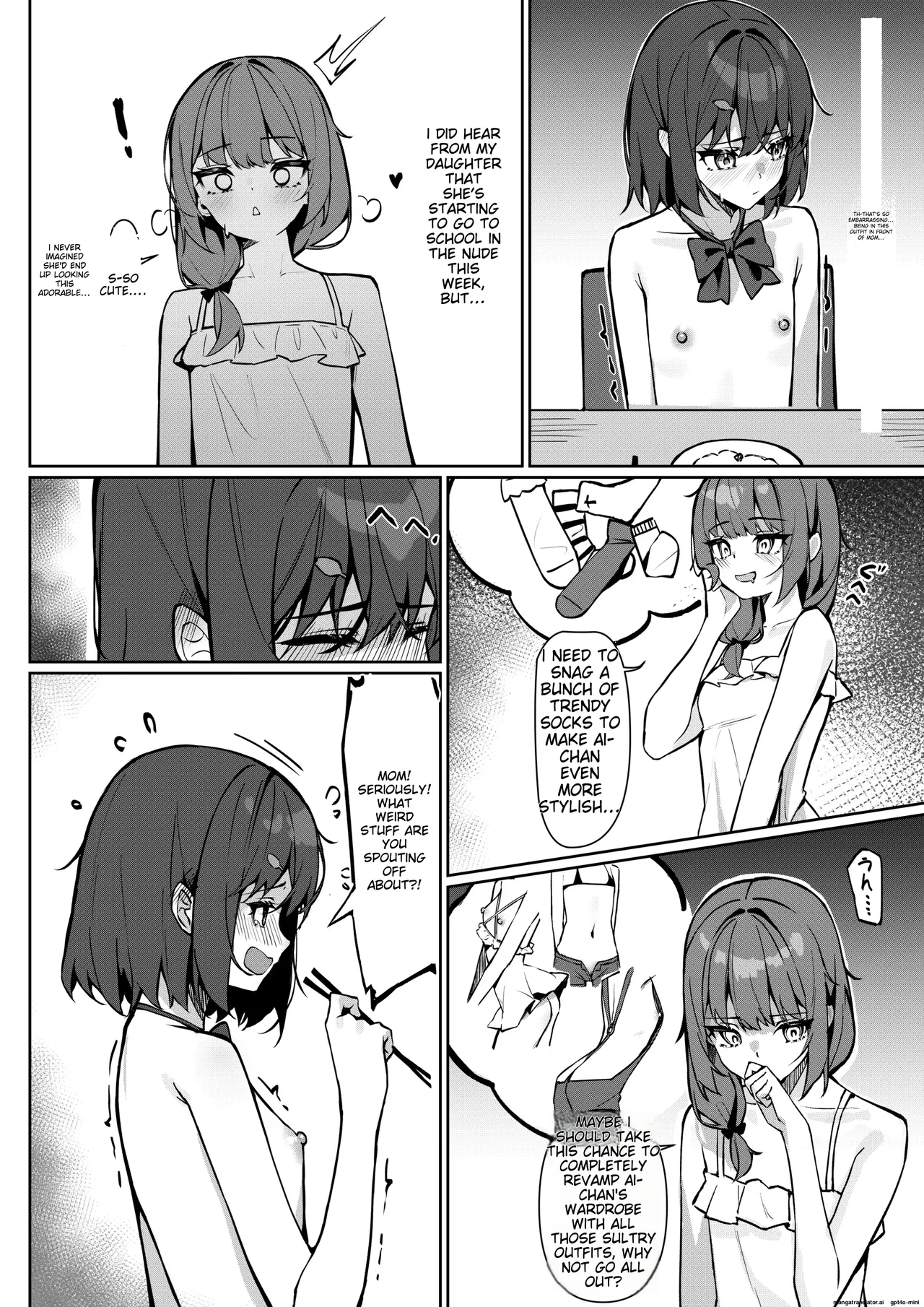 Starting today, I'll be going to school naked① image number 5