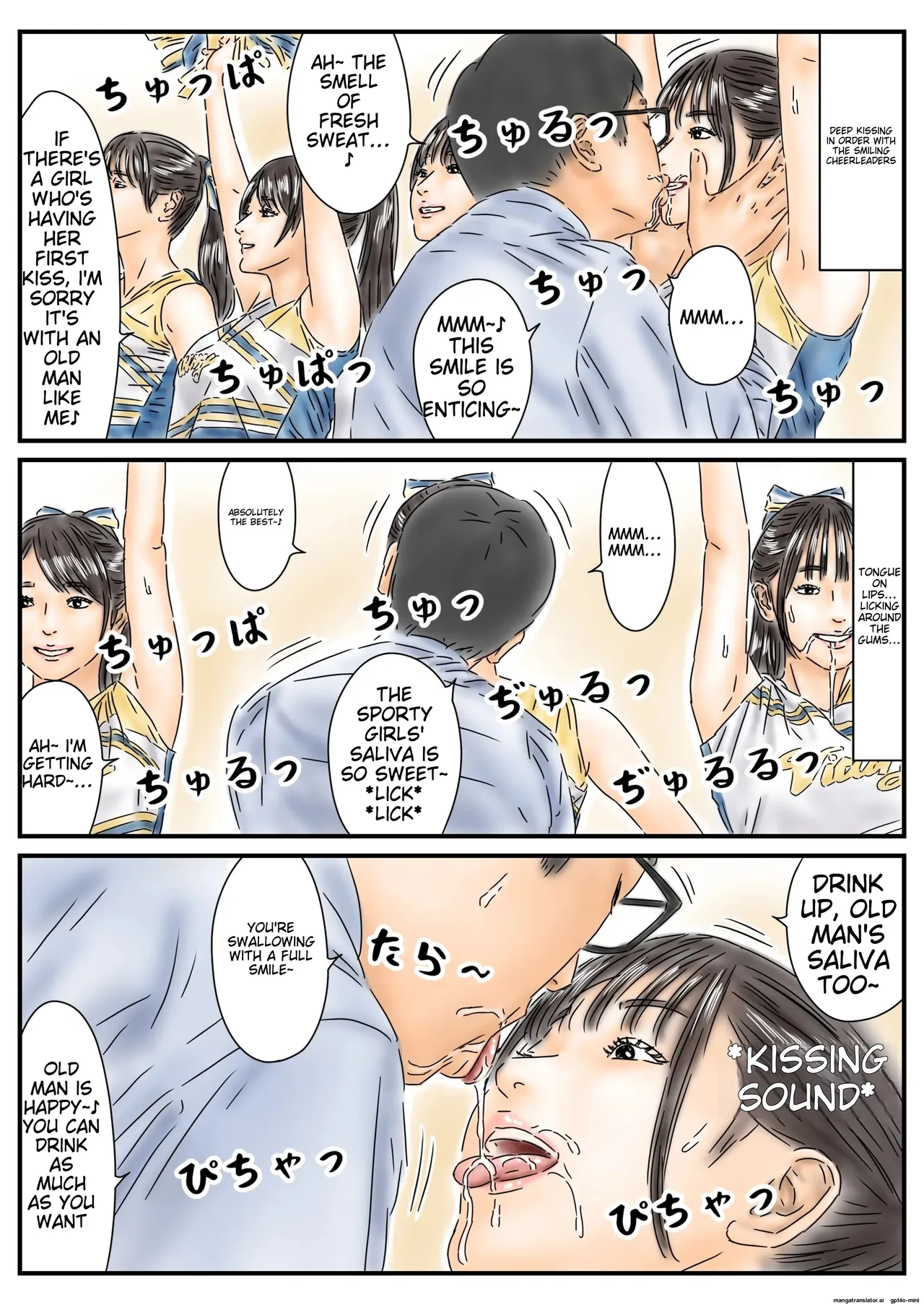 Time Stop! The youthful cheerleaders and student council president are so dazzling that I'm going to stain them with sperm image number 6