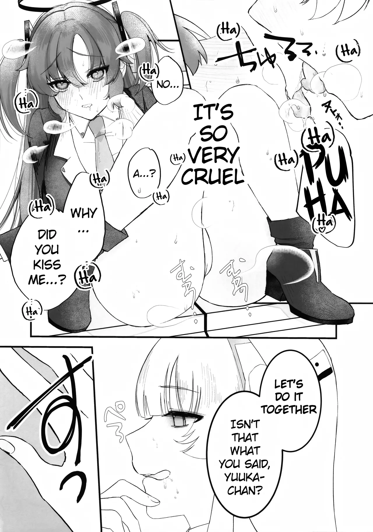 (Blue Market 10) [-Ganso- Shioya Honpo (SIROI SIO)] Chuusouyamu no Omajinai - Even if I die, I will still love you. (Blue Archive) [English] 8eme image