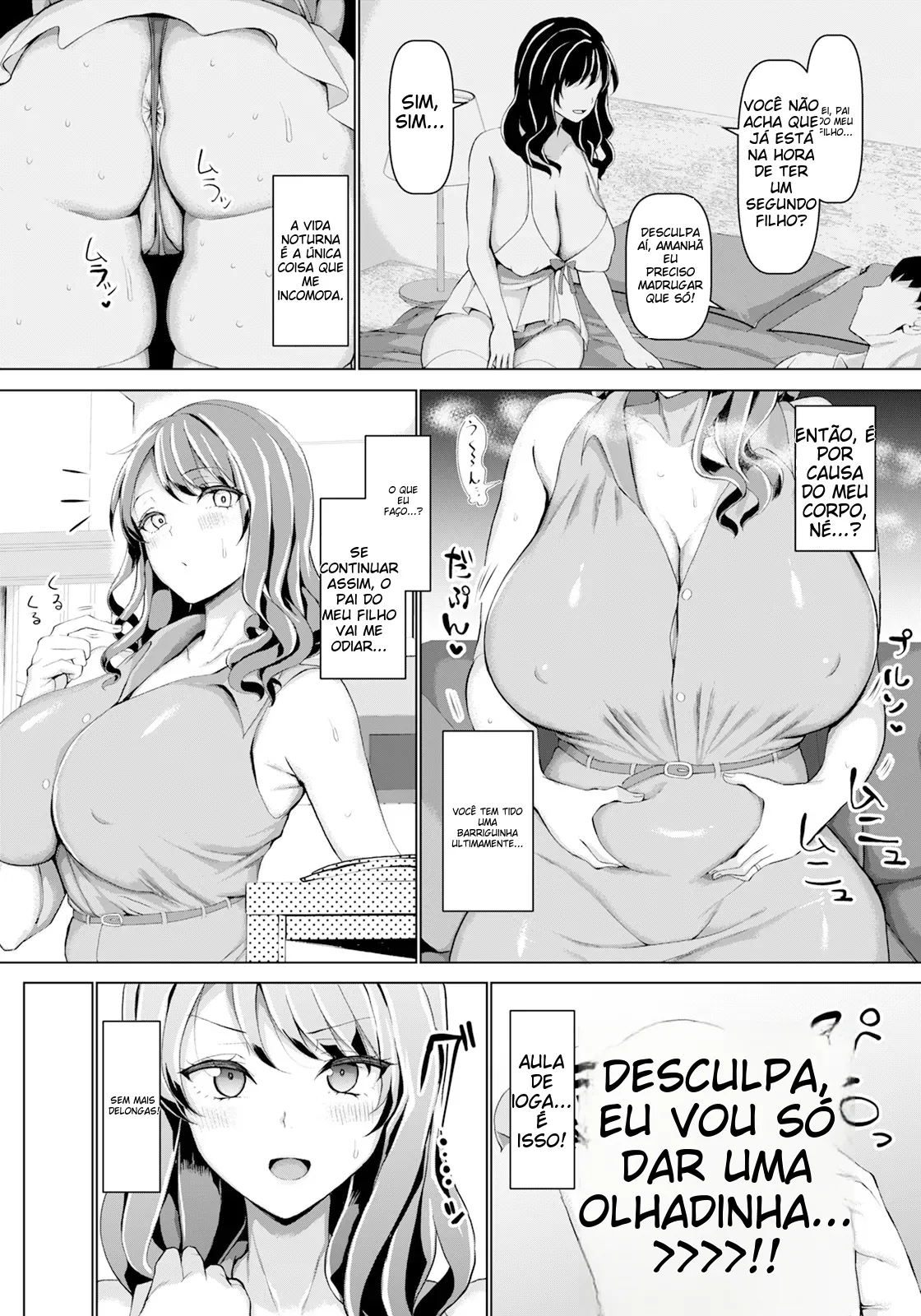 [chin] Inwai Choukyou Fitness (ANGEL Club 2021-09) [Portuguese-BR] [Digital] imagen número 3