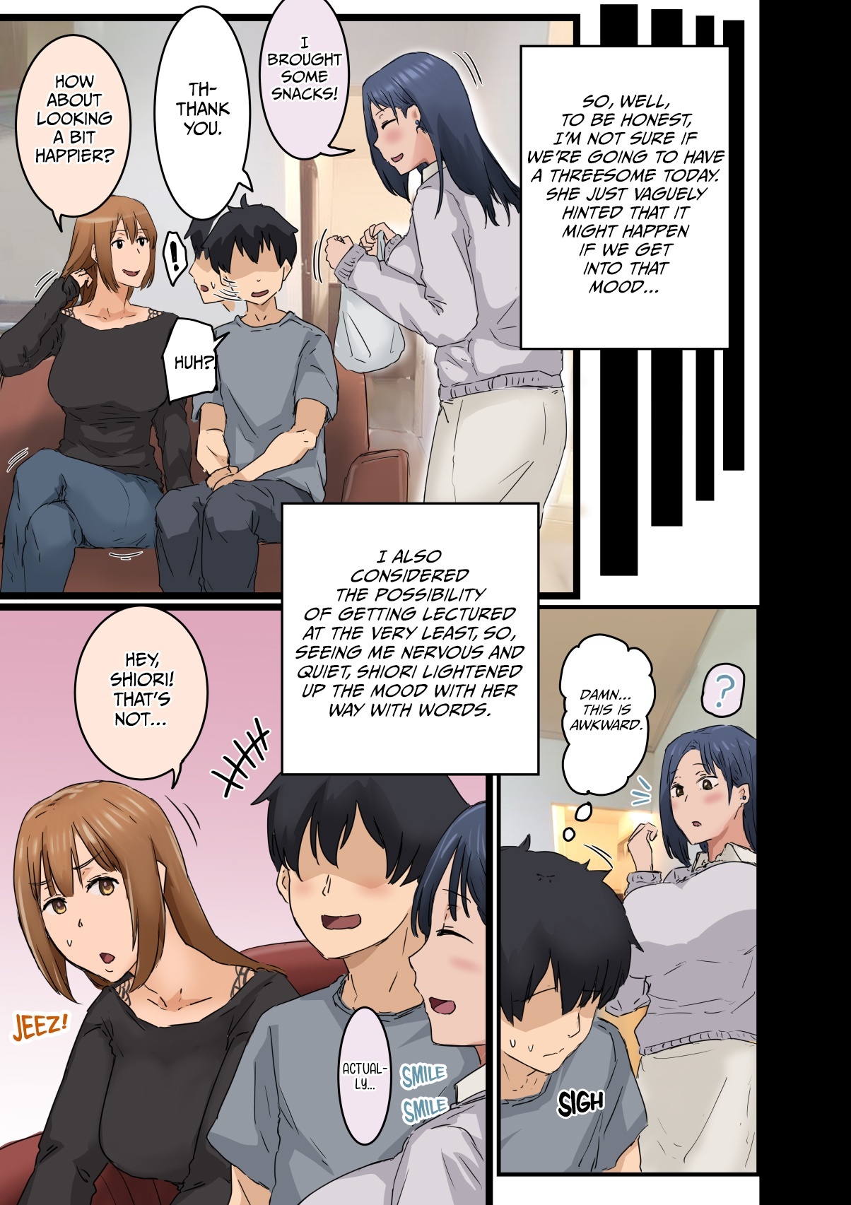 [Amatani Haruka] Kaisha no Madonna to Lucky de Yareta Hanashi 3 ~Gal 3p Hen~ | How I Got Lucky and Banged the Company's Madonna 3 [English] [TMD-Group] numero di immagine  19