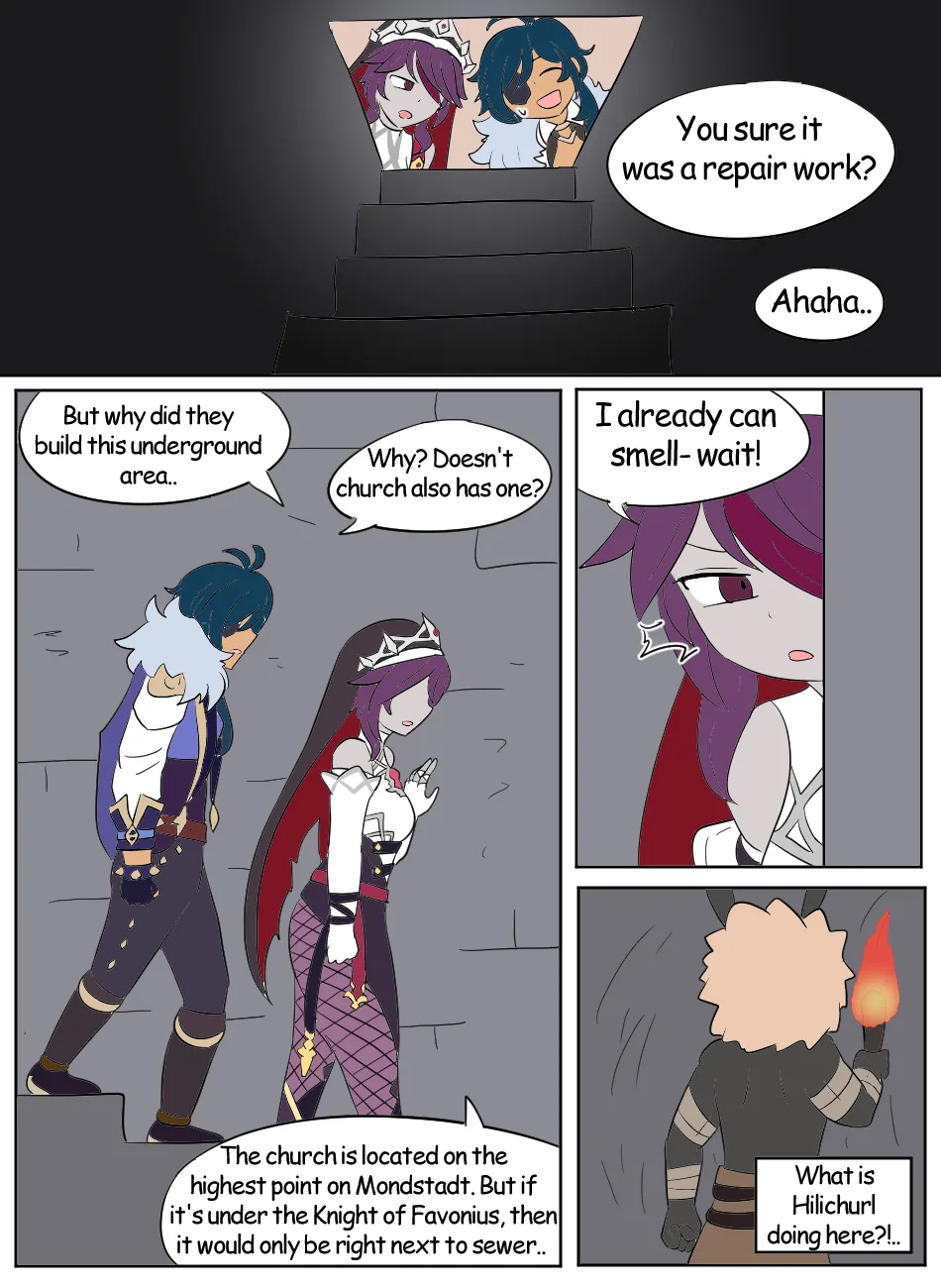 [Vel] Genshin TSF: Imposter [English] изображение № 28