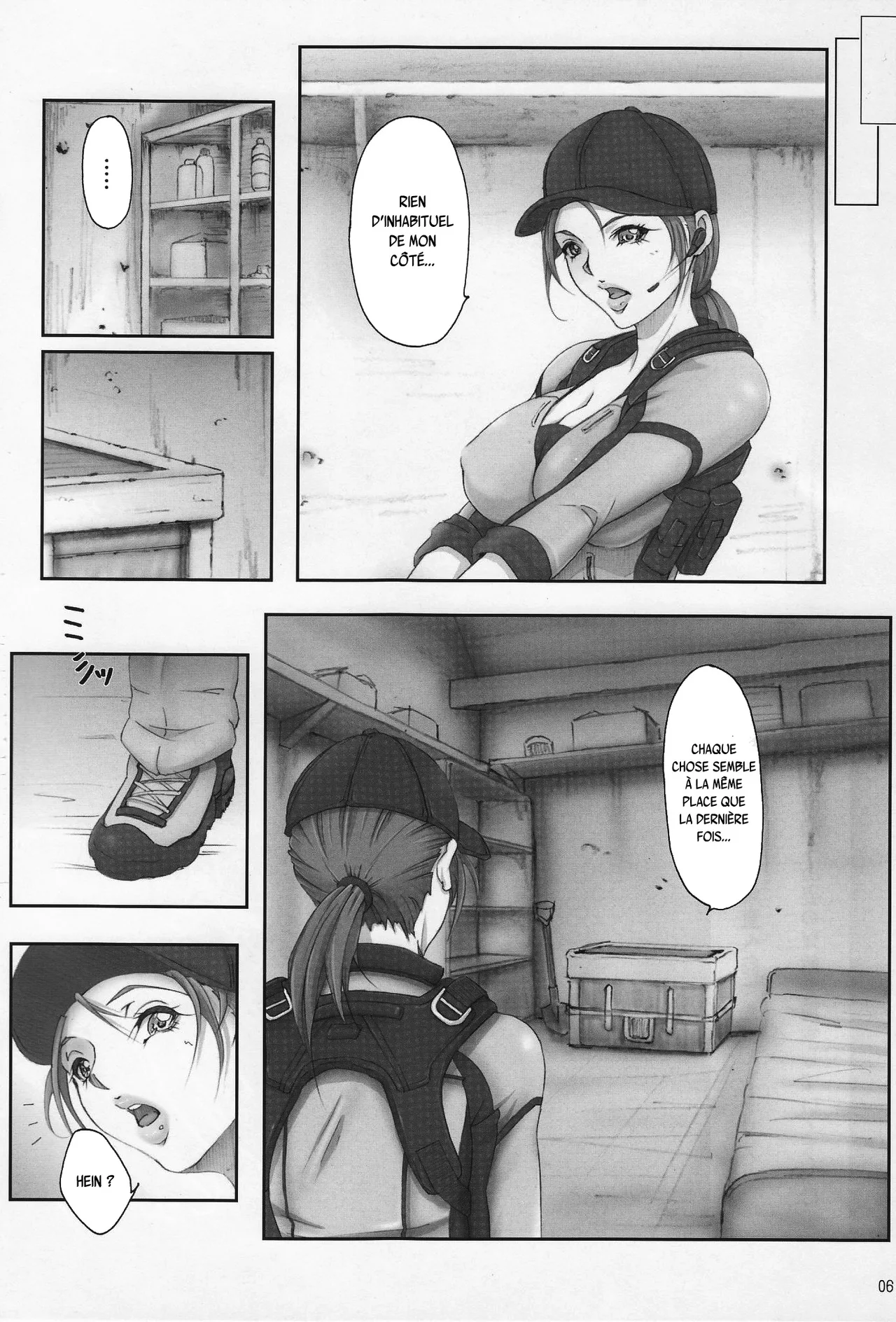 (C79) [Kesshoku Mikan (Anzu, ume)] Stainless Sage (Resident Evil) [French] {SAXtrad} 画像番号 5