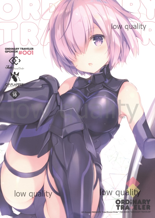 (C92) [QP:flapper (Ohara Tometa, Sakura Koharu)] ORDiNARY TRAVELER QPCHICK #001 (Fate/Grand Order) numero di immagine  1