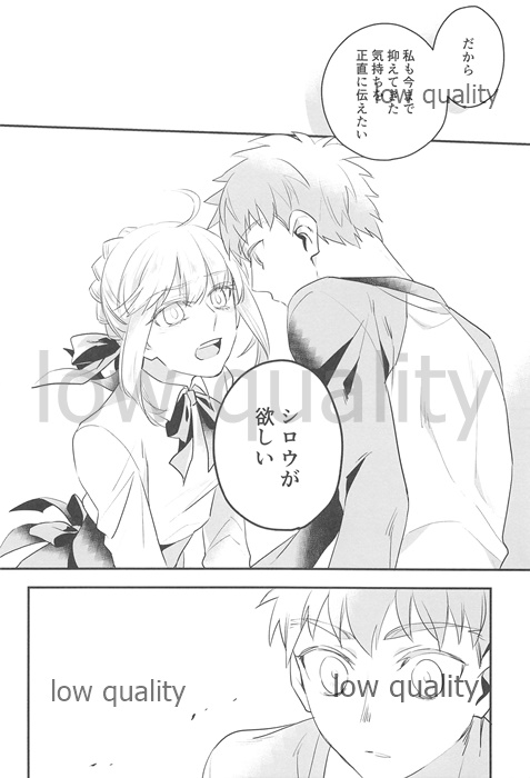 (C92) [Atama Ohanabatake (Otama)] Watashi wa Anata ga Hoshii. (Fate/stay night) 이미지 번호 18