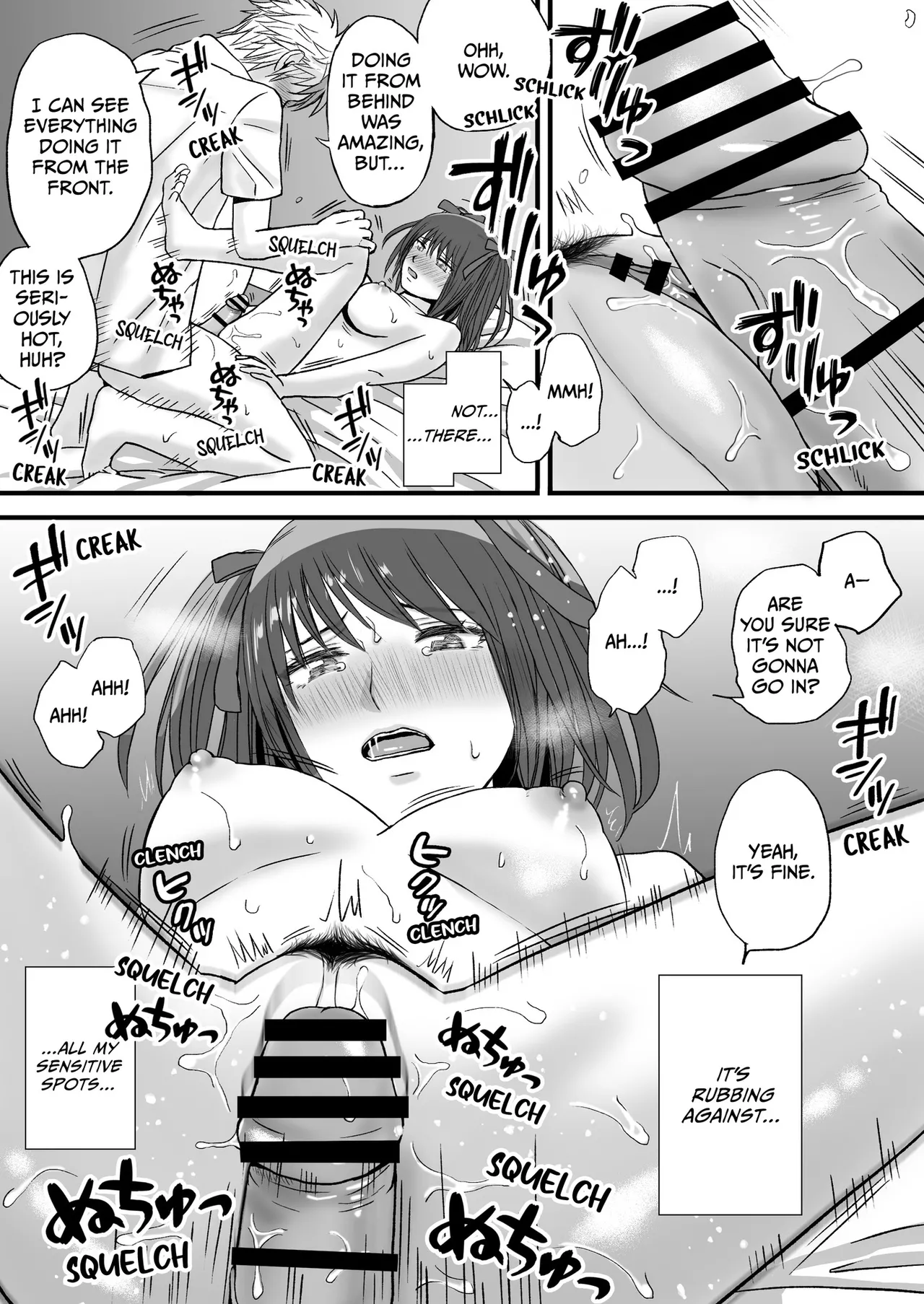 [Tsukuyomi] Sumata dake tte Itta no ni… Nurutto Sounyuusarechatta Yuutousei no Omocha | You Said It'd Just Be Grinding... But You Ended up Slipping It In. Now I'm Just the Top Student's Toy. [English] 画像番号 33