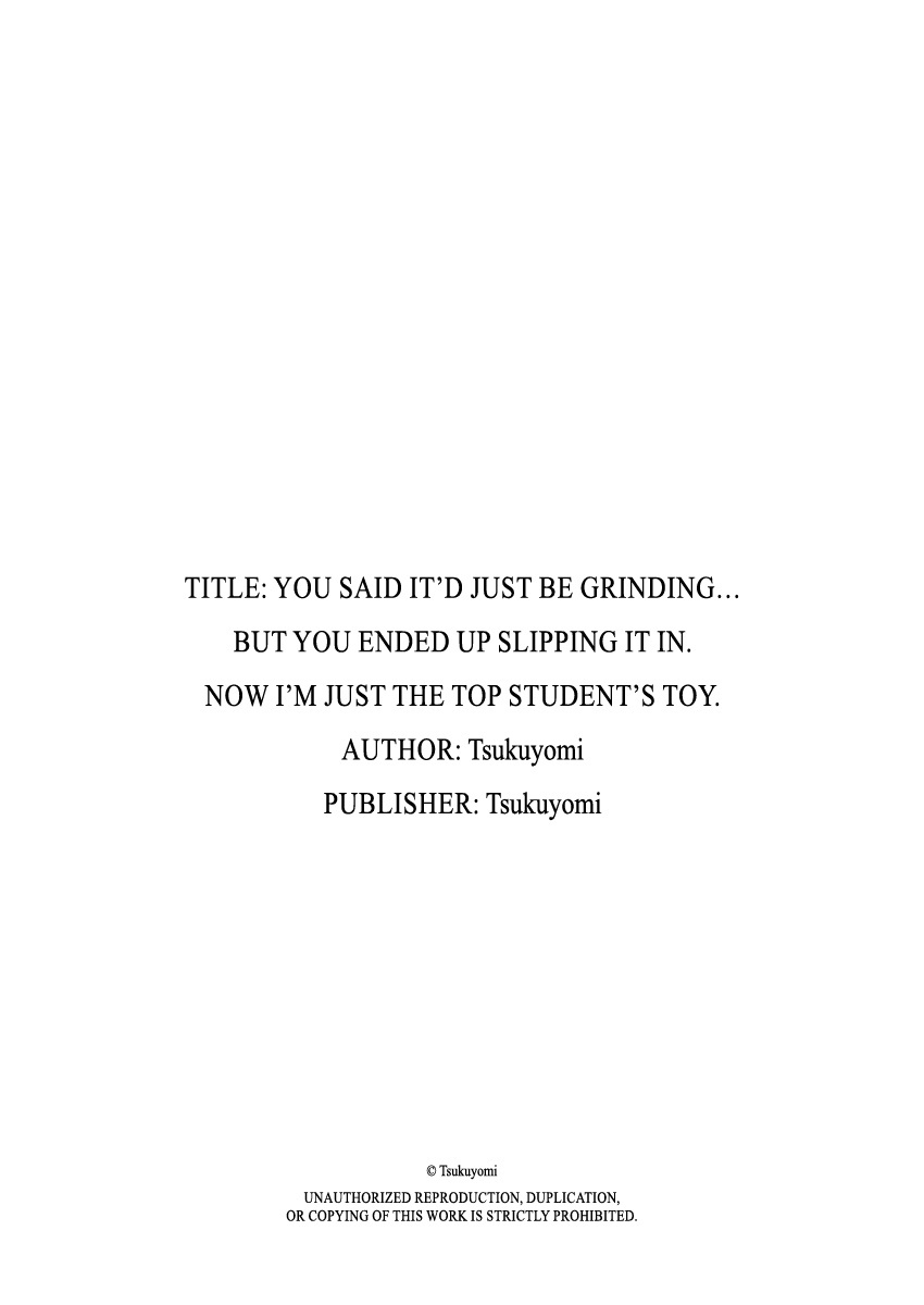 [Tsukuyomi] Sumata dake tte Itta no ni… Nurutto Sounyuusarechatta Yuutousei no Omocha | You Said It'd Just Be Grinding... But You Ended up Slipping It In. Now I'm Just the Top Student's Toy. [English] 画像番号 124