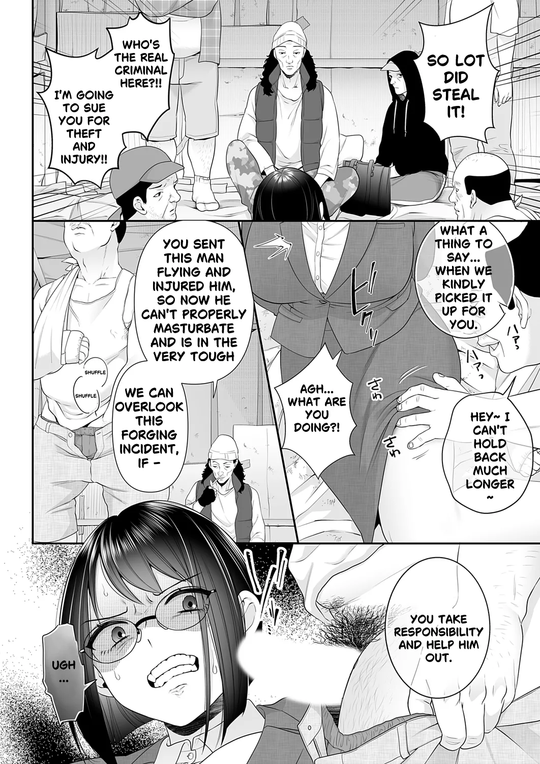 [onigiri musubi] Where I Belong? ~ Sullying a Hygenic, Masked Office Lady ~  | Watashi no arika 〜 keppeki masuku OL wa yogosa reru ~ [English] 画像番号 8