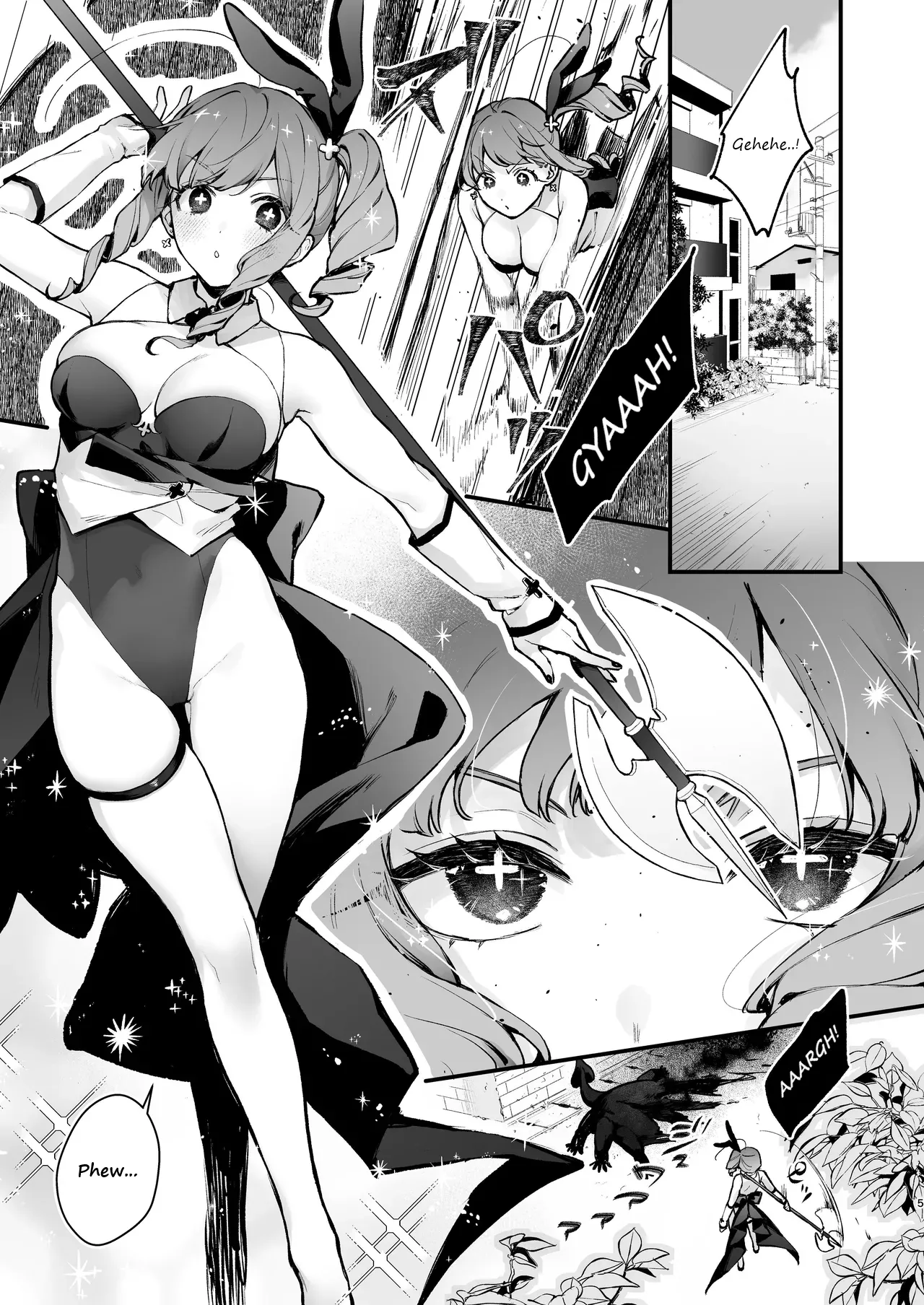 [Beans Mame (Mochiji)] Mahou Shoujo ga Owaru Hi ~Mushibamareru Nichijou~ | Magical girl's last day [English] [Digital] 5eme image