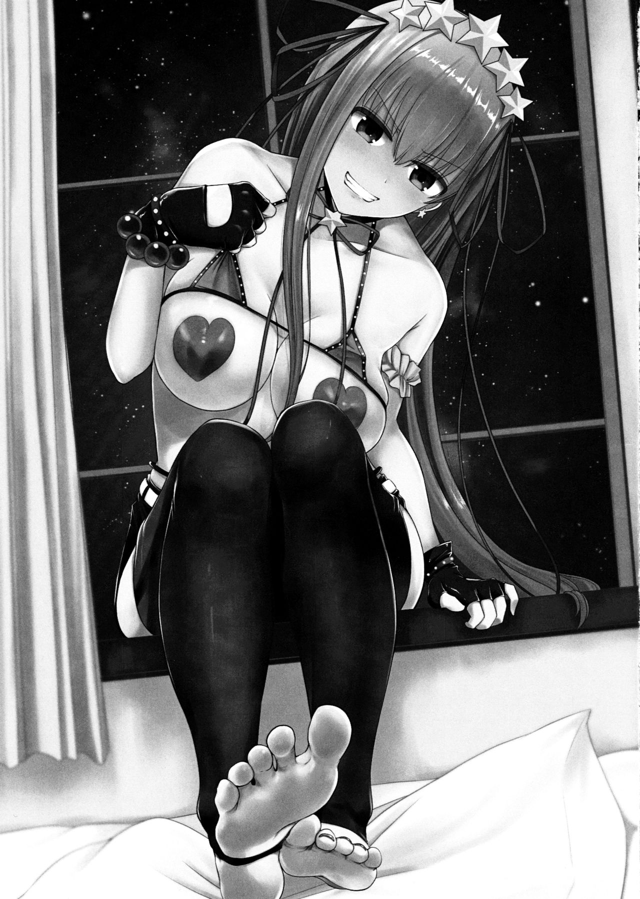 (C97) [Dasshifunnyuu Teishoku (Dasshifunnyuu)] BB-chan ni Amayakasarenagara Shasei Kanri! (Fate/Grand Order) [Chinese] [靴下汉化组] image number 2