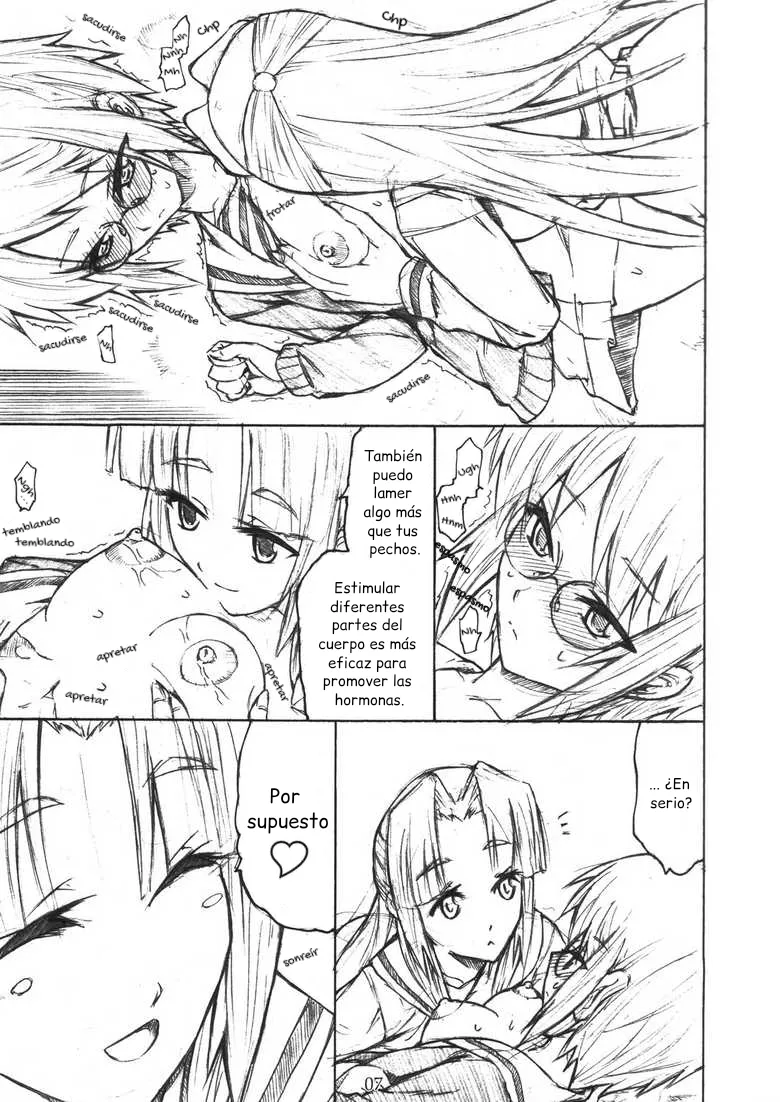 [TTT (Miharu)] Yukinko no Fetishism Ron (Suzumiya Haruhi no Yuuutsu) [Spanish] {ServalYuri} imagen número 8