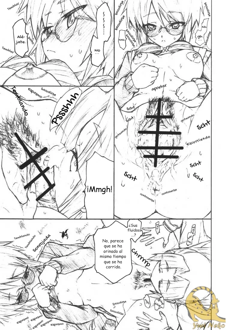 [TTT (Miharu)] Yukinko no Fetishism Ron (Suzumiya Haruhi no Yuuutsu) [Spanish] {ServalYuri} imagen número 10