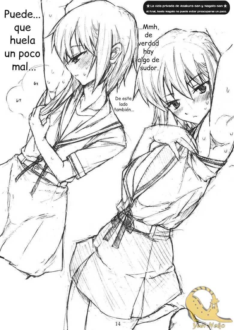 [TTT (Miharu)] Yukinko no Fetishism Ron (Suzumiya Haruhi no Yuuutsu) [Spanish] {ServalYuri} imagen número 15
