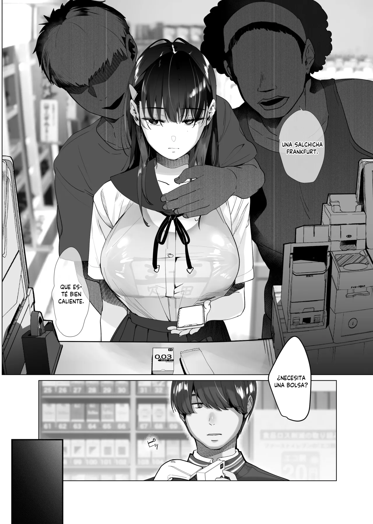 [ROUTE1 (Taira Tsukune)] Boku ga Seishori Pet ni Ochiru Made - Iinari Gal to NTR Gal to [Spanish] [MandaloAsiNoma] [Digital] [Incomplete] 7eme image