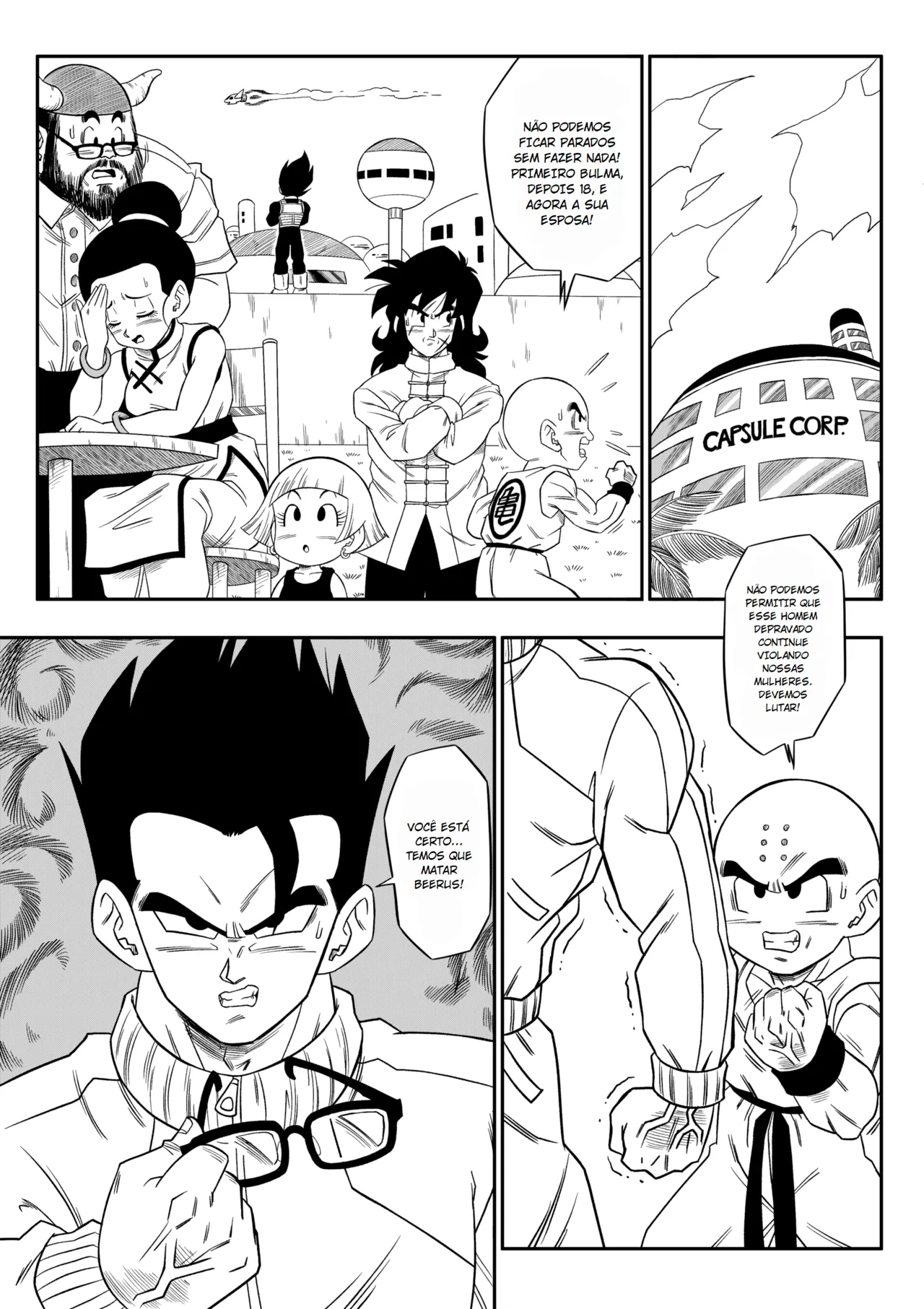 [Yamamoto] Videl Contra Beerus (Dragon Ball Super) [Portuguese-BR] 图片编号 21