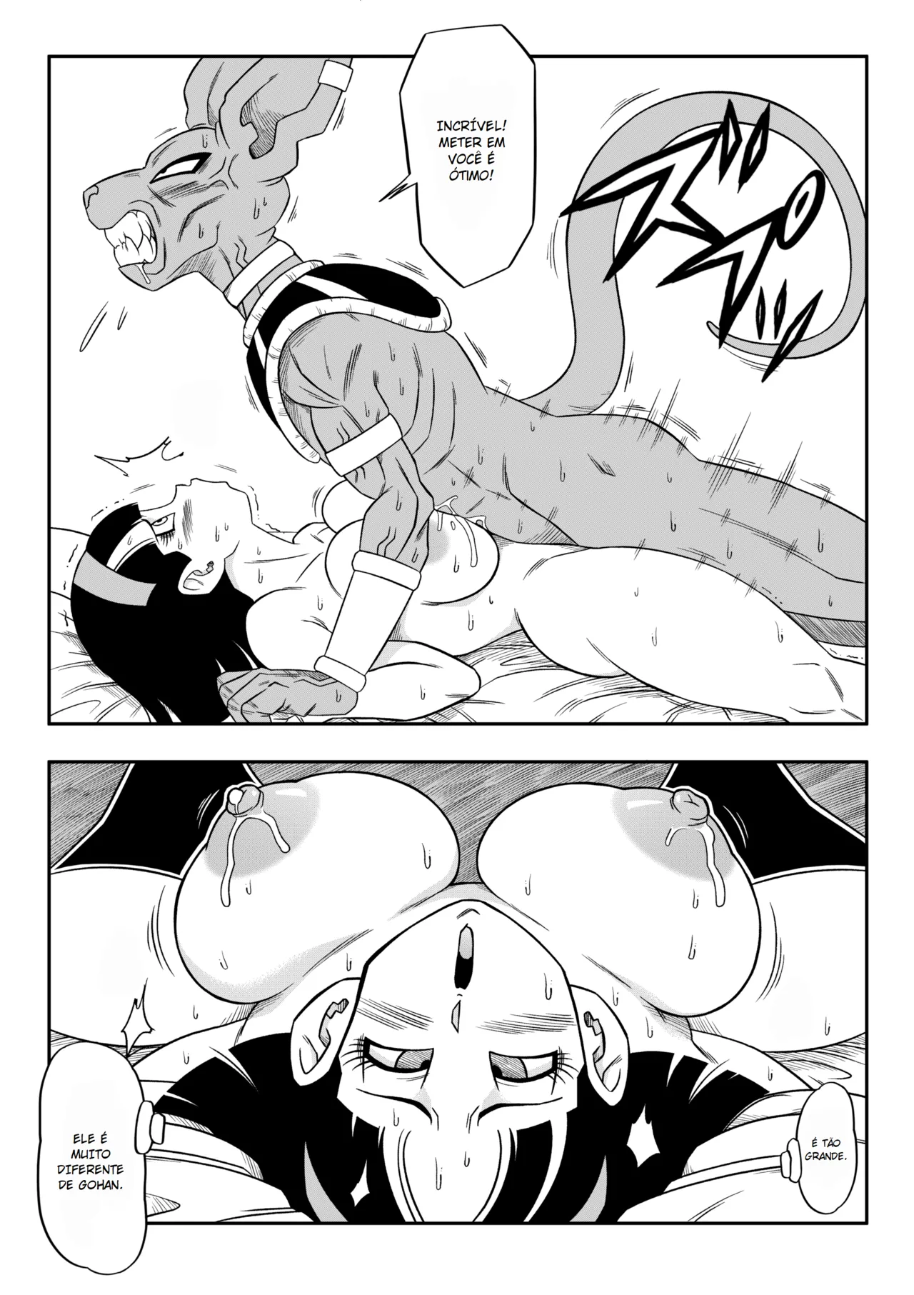 [Yamamoto] Videl Contra Beerus (Dragon Ball Super) [Portuguese-BR] 图片编号 24