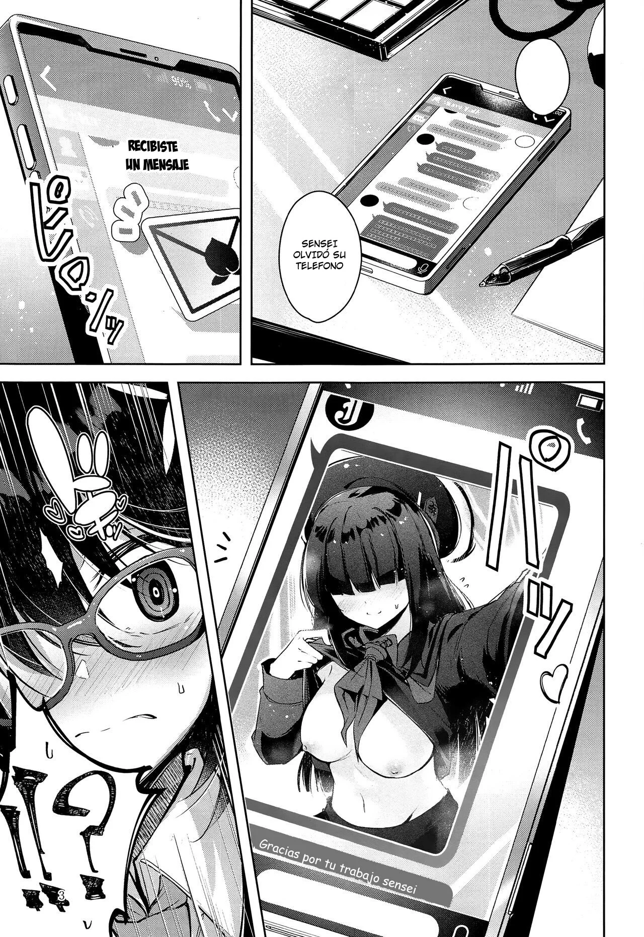 (Sanctum Archive chapter.5) [Midorineko (Midori)] Warui Ko 2｜Niña Traviesa 2 (Blue Archive) [Spanish] [Cathal y sus panas] 画像番号 4