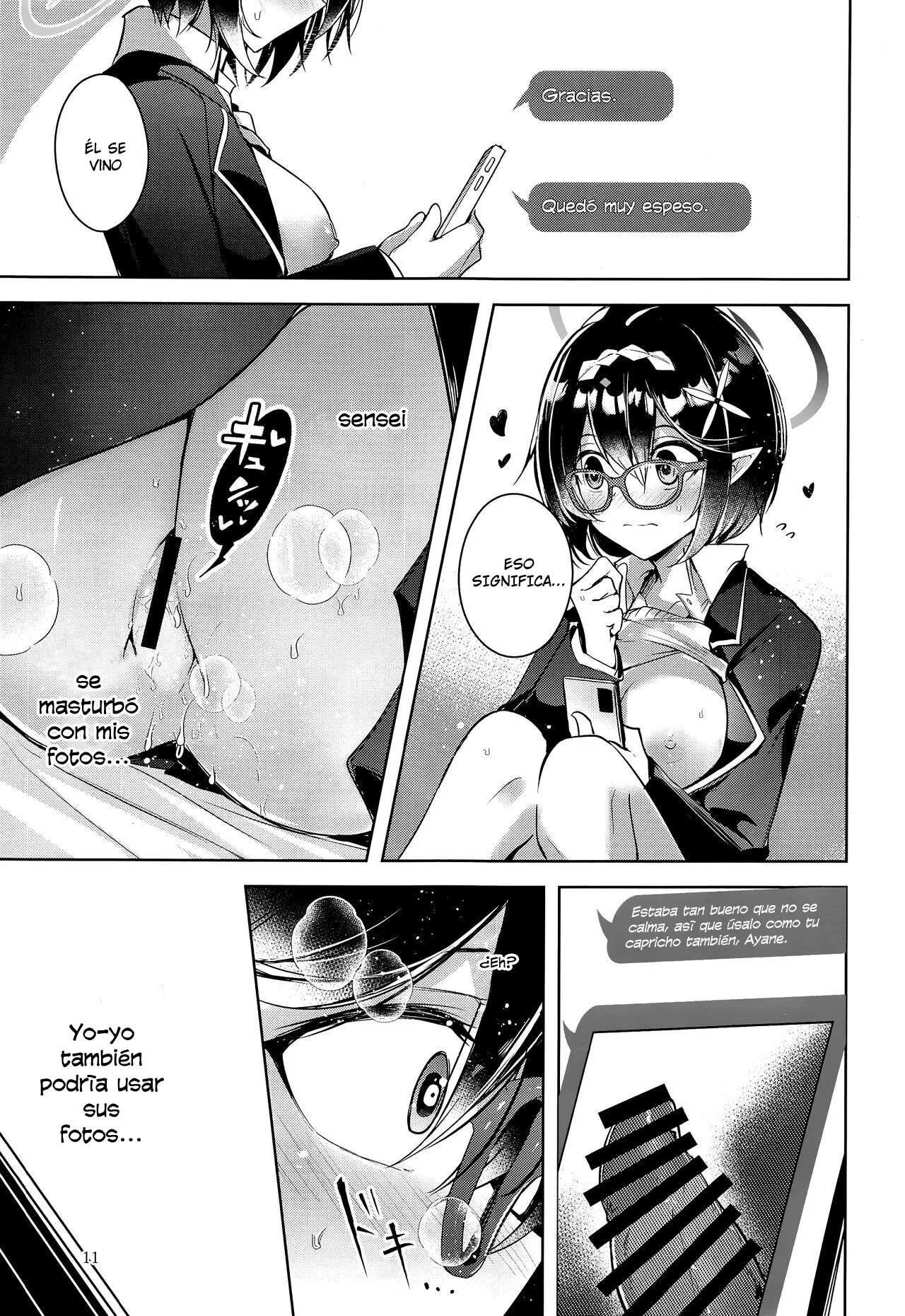 (Sanctum Archive chapter.5) [Midorineko (Midori)] Warui Ko 2｜Niña Traviesa 2 (Blue Archive) [Spanish] [Cathal y sus panas] 画像番号 12