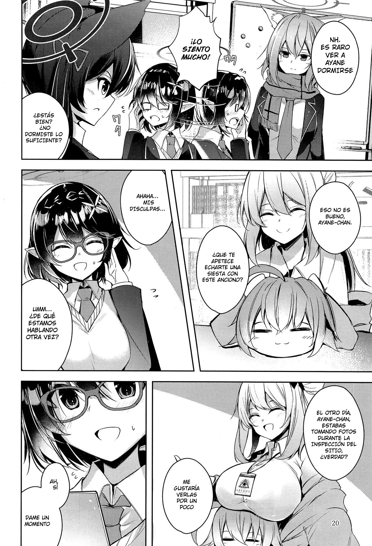 (Sanctum Archive chapter.5) [Midorineko (Midori)] Warui Ko 2｜Niña Traviesa 2 (Blue Archive) [Spanish] [Cathal y sus panas] 画像番号 21