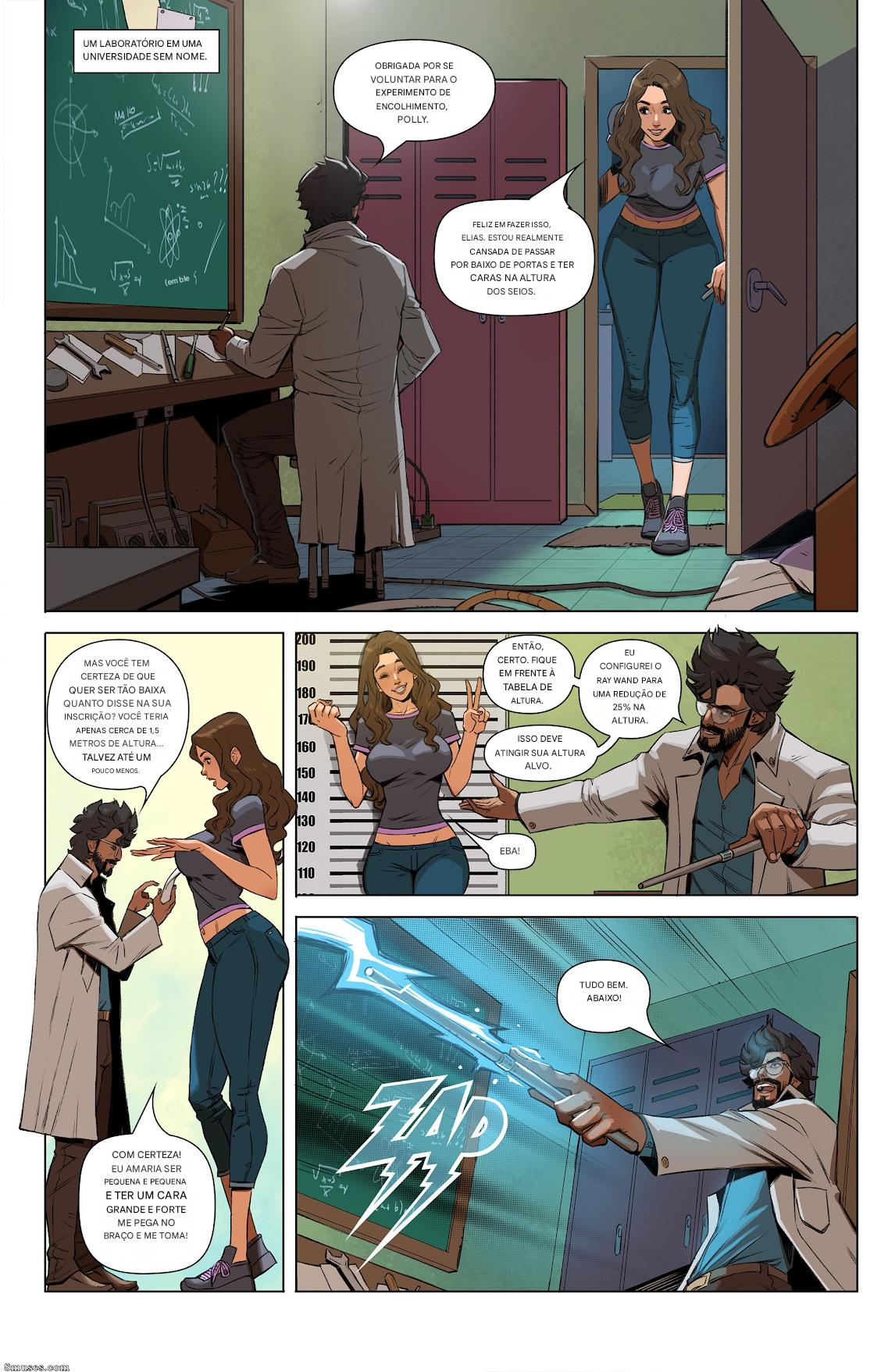 [Giantess Fan] Unshrinkable (PT-BR) [Blackhat.] изображение № 2