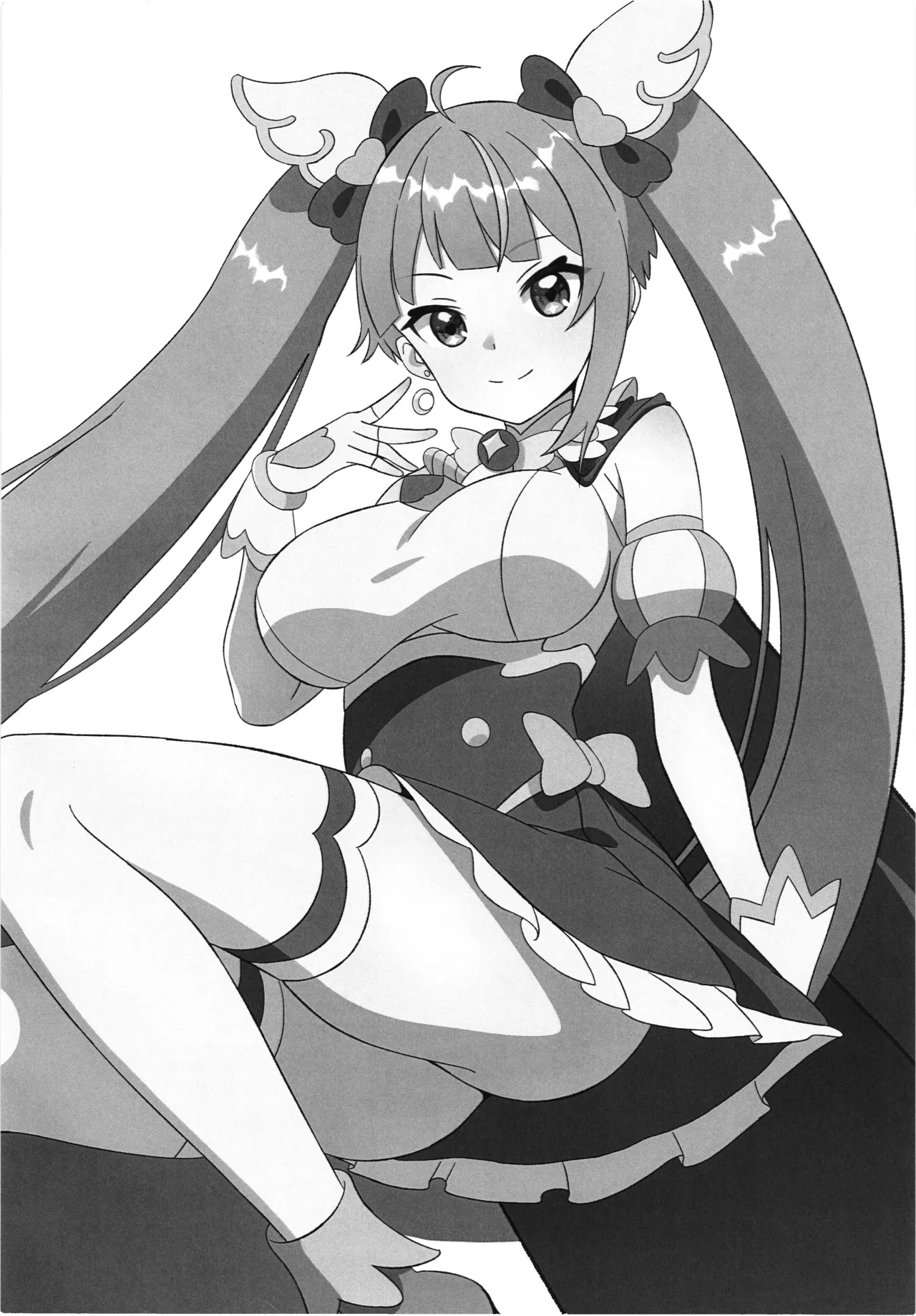 (Rainbow Flavor 30) [Shirotanuki no Sato (Pontanuki)] Seigi no Hero Saimin Sanbon Shoubu (Hirogaru Sky! Precure) 画像番号 4